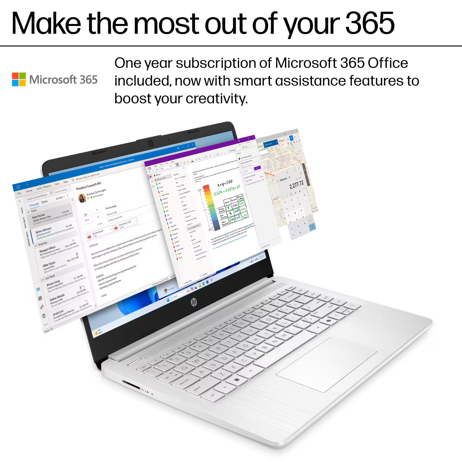 2026 Newest HP Laptop 14″ Quad-Core Intel Processor 8GB RAM 528GB Storage Win 11