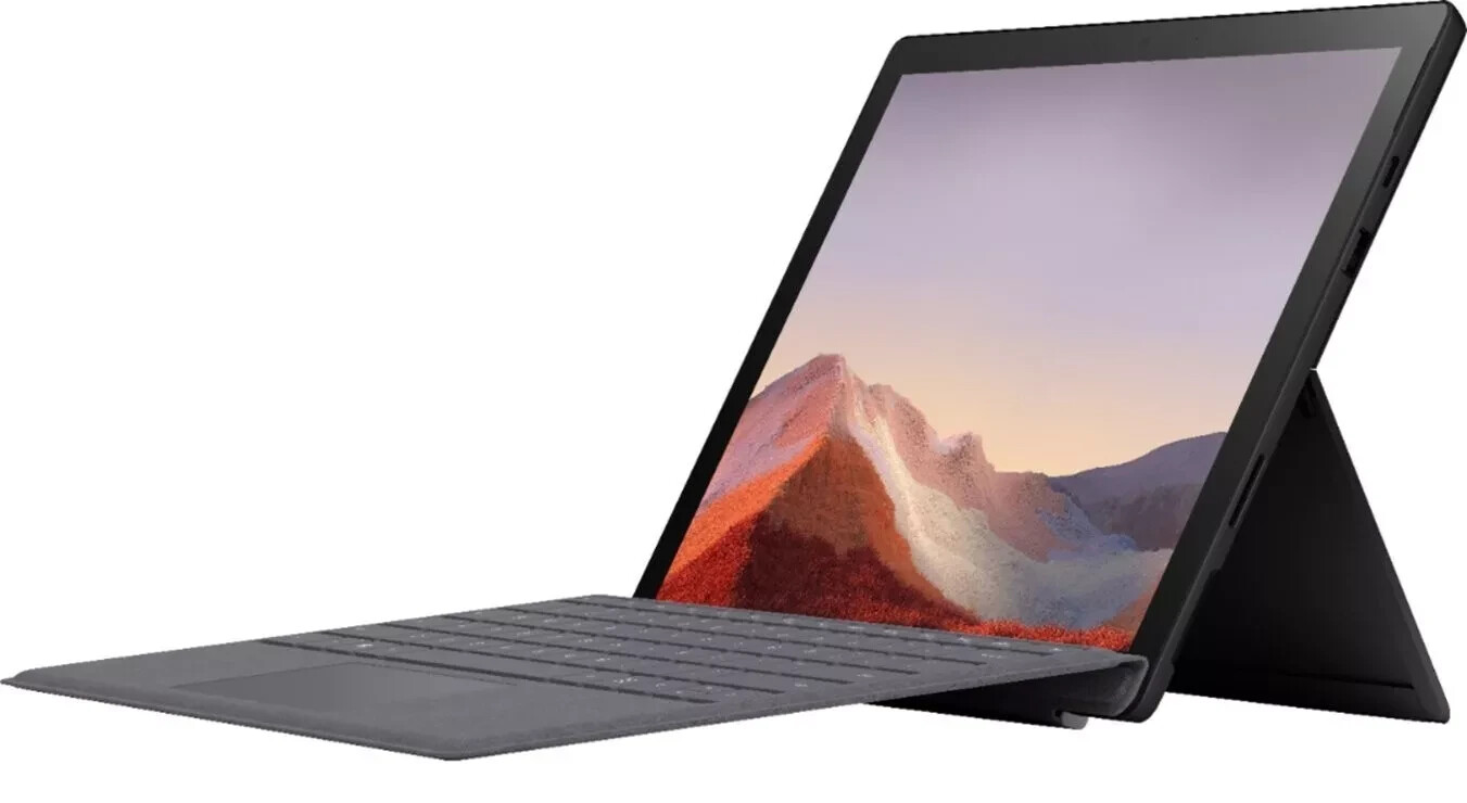 MICROSOFT SURFACE PRO 7 1866 Intel Core i5-1035G4 1.10GHZ 256GB SSD 8GB W/KB