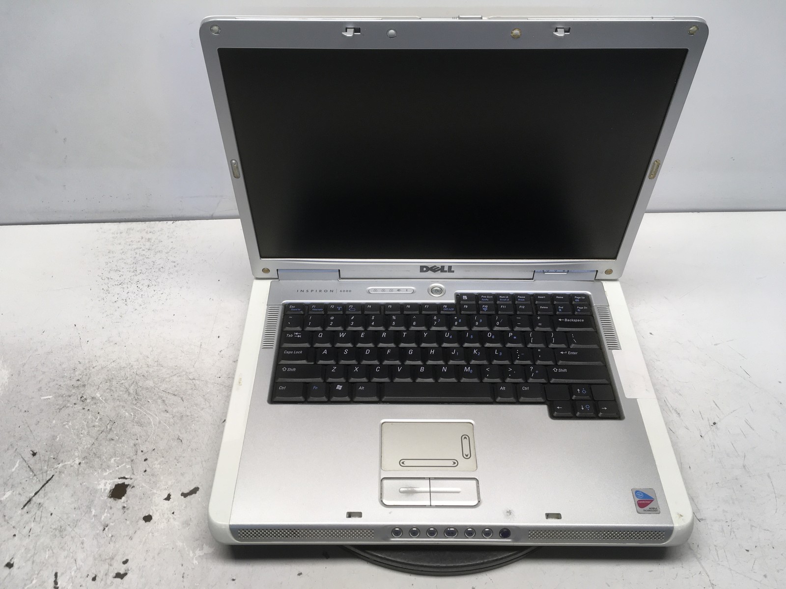 Dell Inspiron 6000 Intel Pentium M 06D8 600MHz 1280 MB NO HDD No Batt