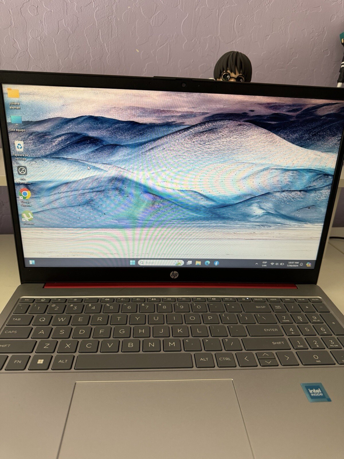 HP 14-df0023cl 14″ (128GB SSD, Intel Core i3-8130U, 2.2GHz, 4GB RAM) Notebook –