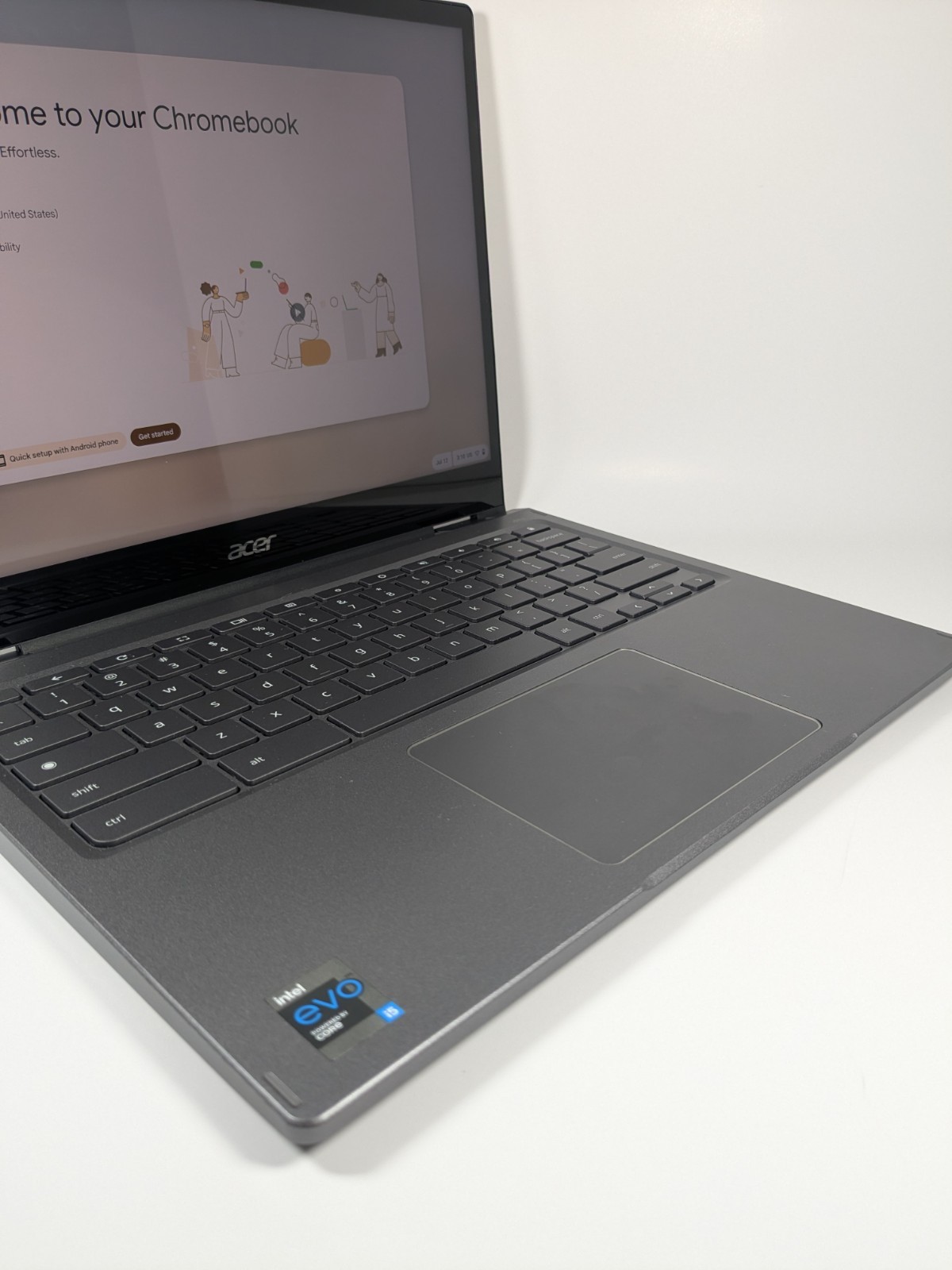Acer Chromebook Spin 713 CP713-3W Touchscreen 2-in-1, Intel Core i5, 8GB, 256GB