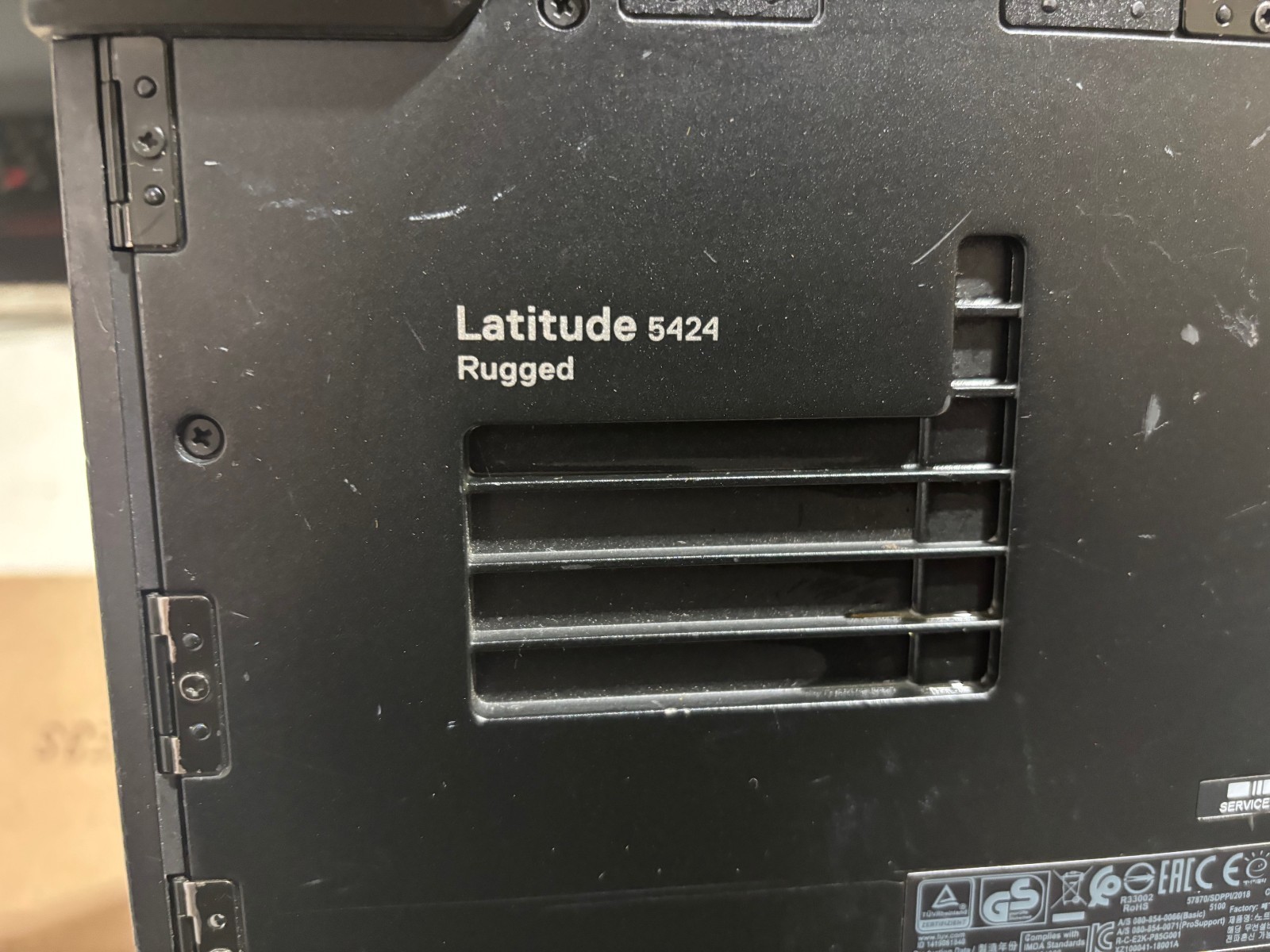 Dell Latitude 5424 Rugged Intel i7-8650U 8GB 512GB Windows 11 Pro Touch Screen