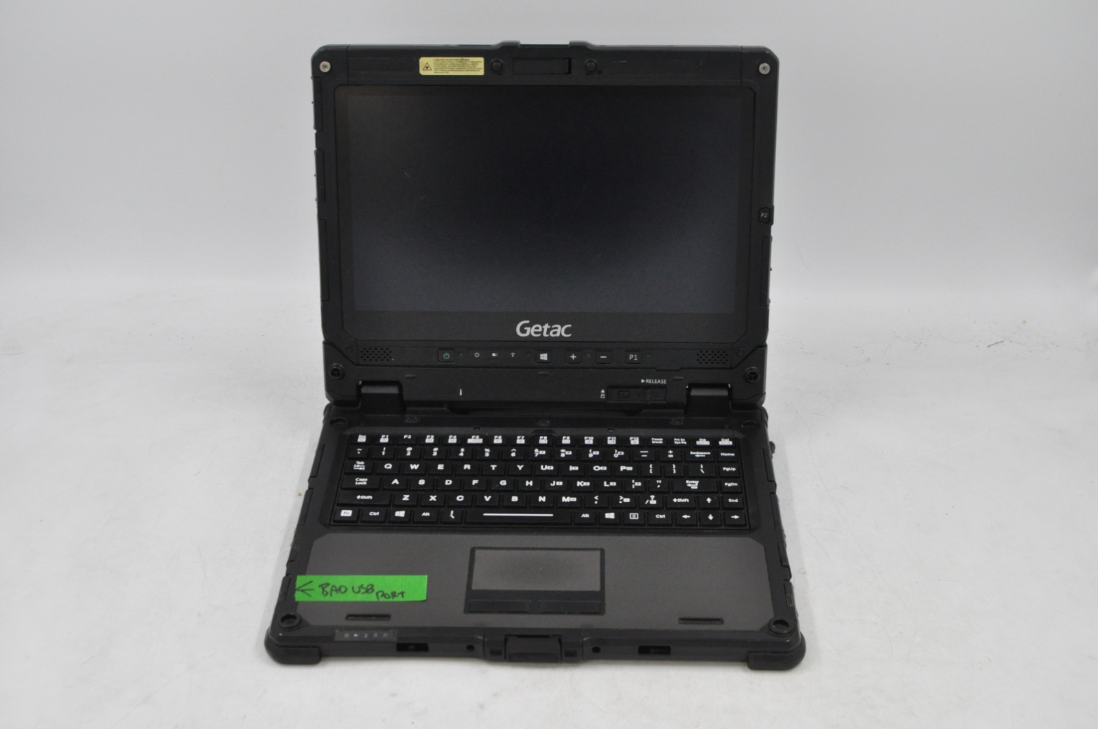 Getac K120 Rugged Tablet Laptop Intel Core i5-8350U 16GB RAM 500GB SSD #1510