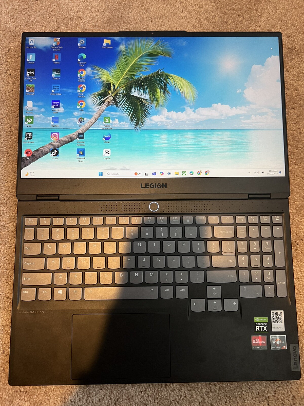 Lenovo Legion s7 15ach6