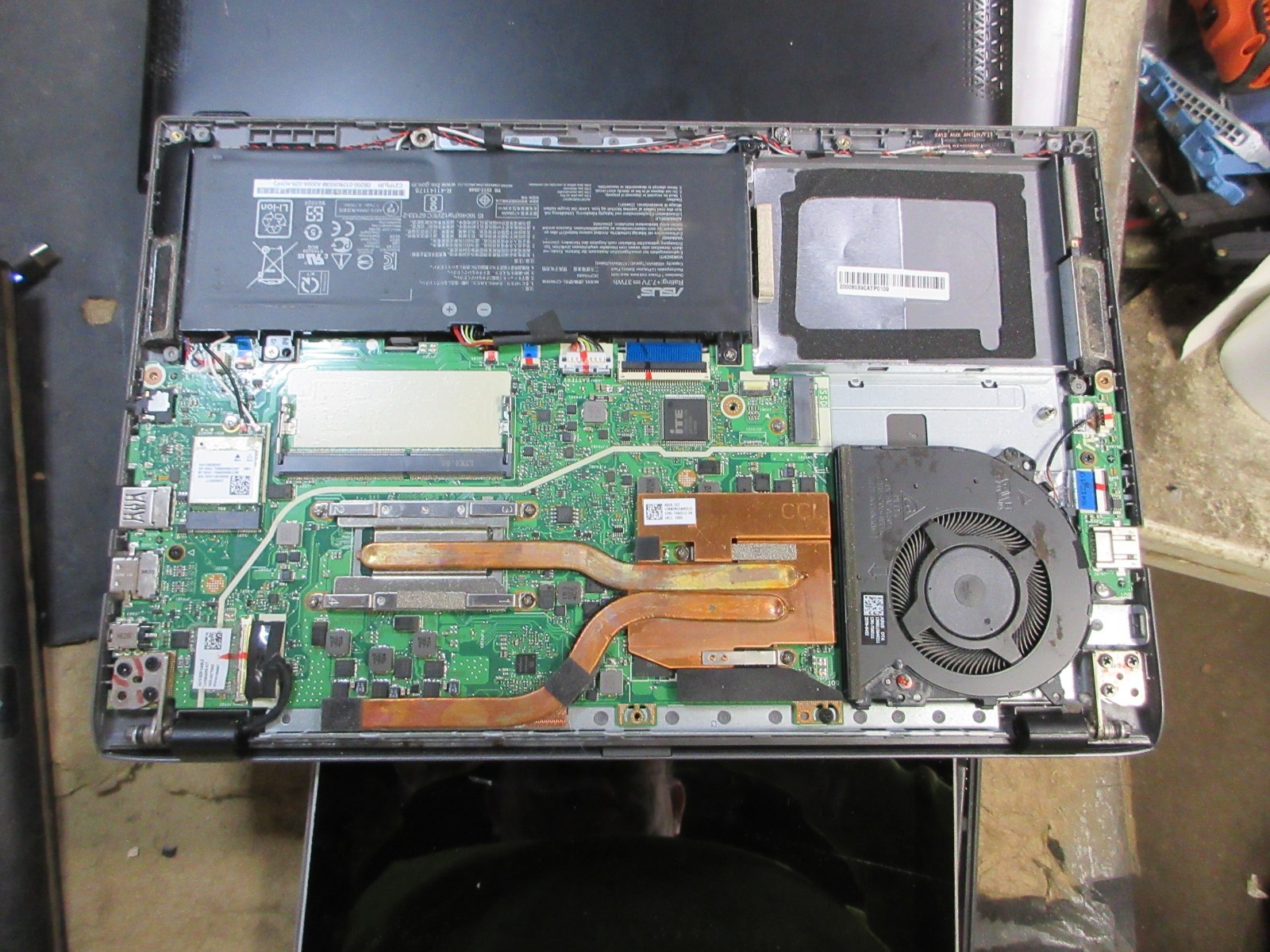 ASUS VIVOBOOK X412F 14″ LAPTOP I7-8TH GEN , NVIDIA VIDEO CARD -REBUILD