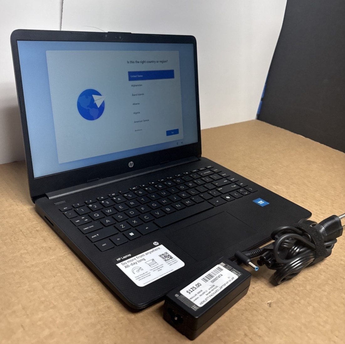 Hewlett Packard Laptop 4 GB DDR4 RAM 64GB SSD Intel UHD Graphics 14-dq3210nr