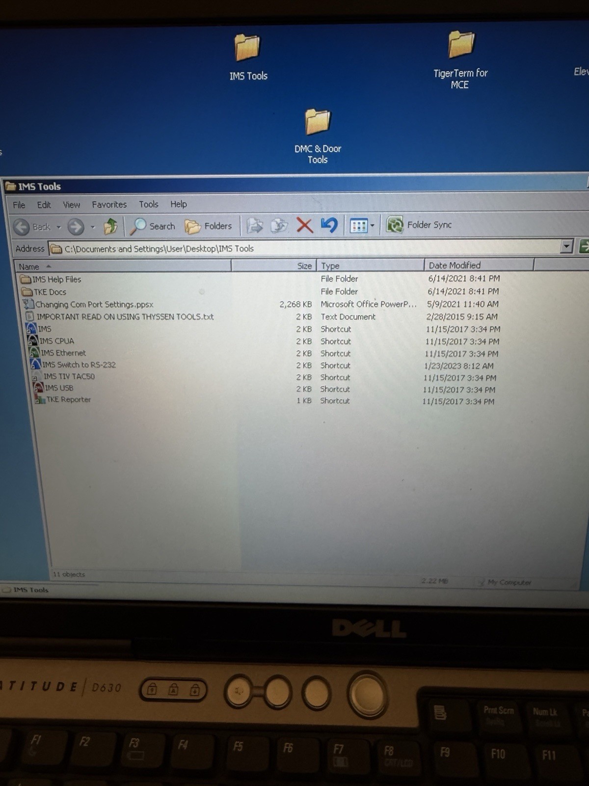 Dell Latitude D630 Elevator Diagnostic Laptop Multi-OEM Legacy Service System