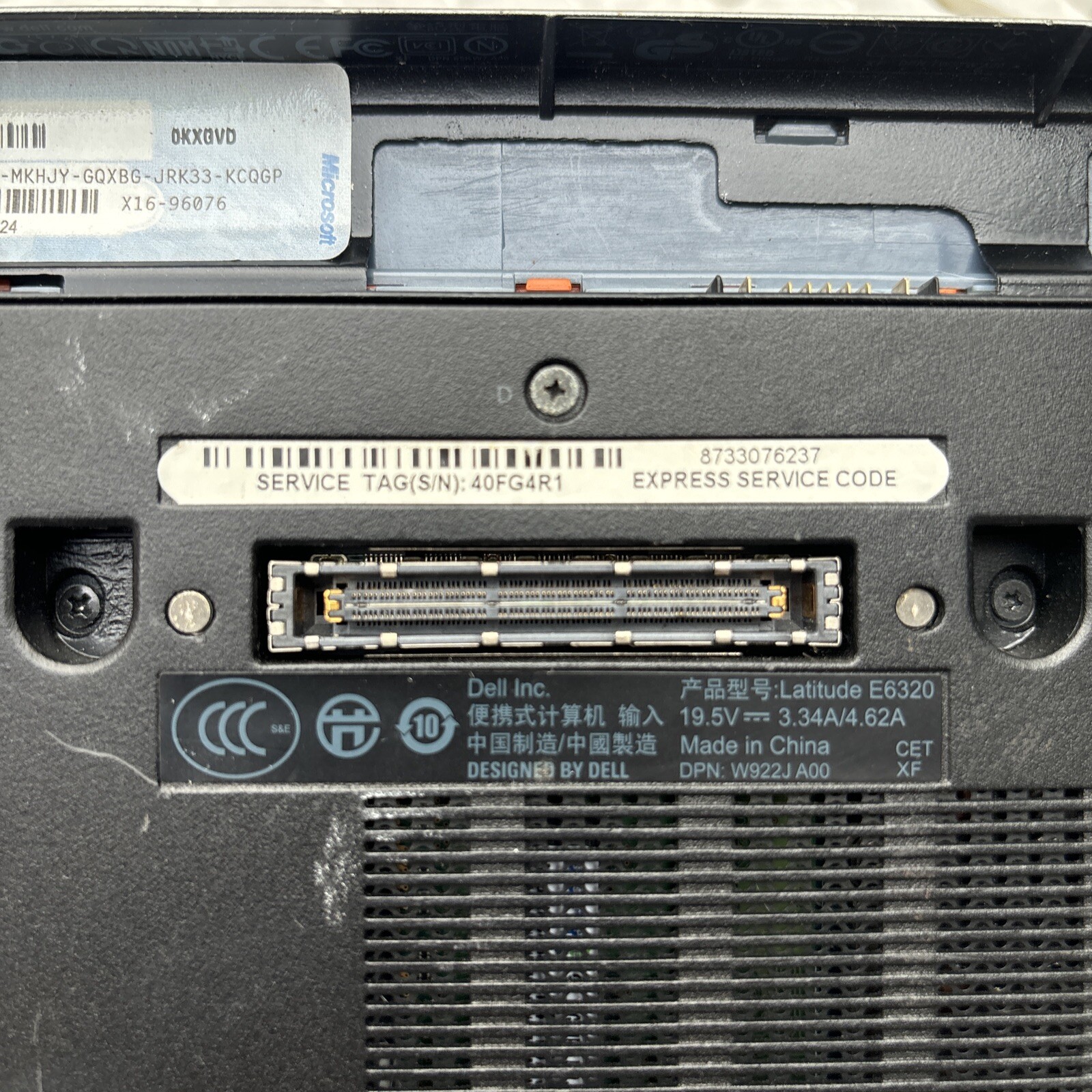 Dell Latitude E6320 13″ Laptop No SSD, No OS, FOR PARTS