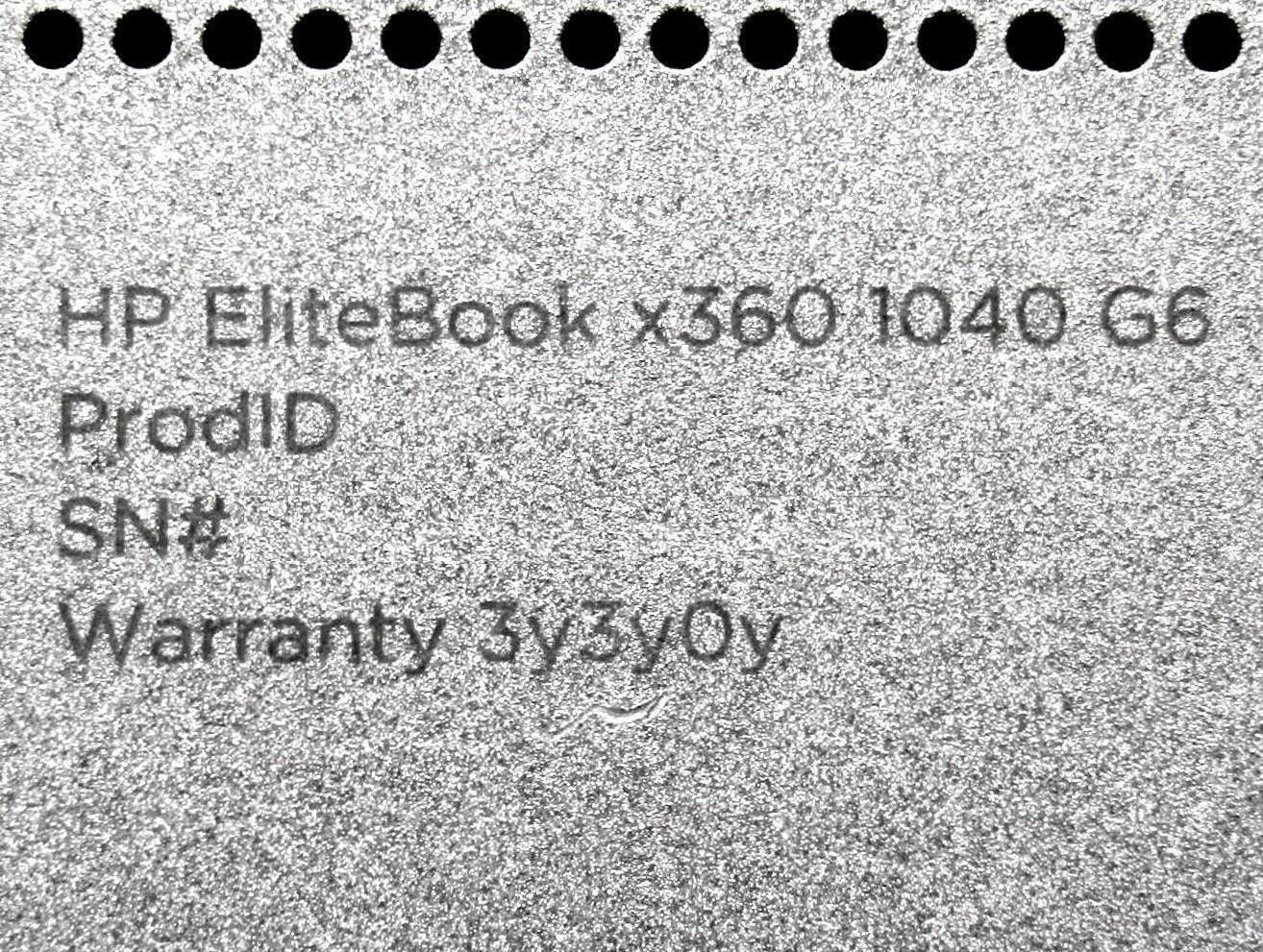 HP EliteBook x360 1040 G6 2-in-1 14″ | 1.90GHz i7-8665U | 16GB DDR4 | BIOS Lock