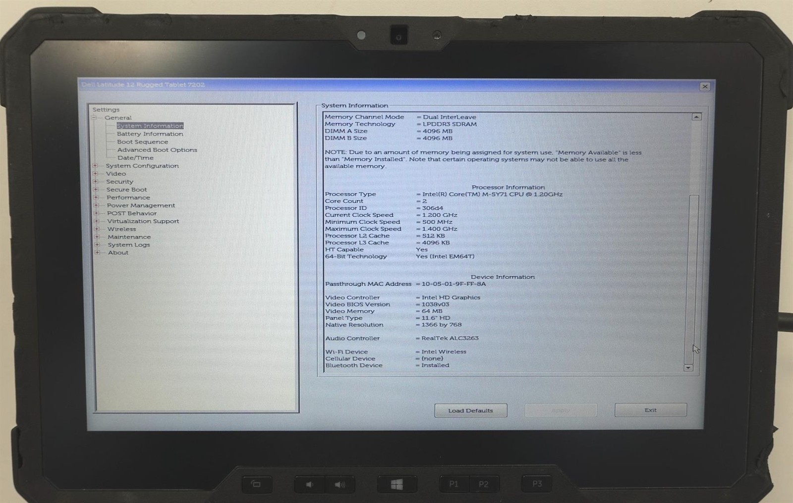Lot 9 Dell Latitude 12 Rugged Tablet 7202 11.6″ Core M-5Y71 1.20GHz 8GB No SSD