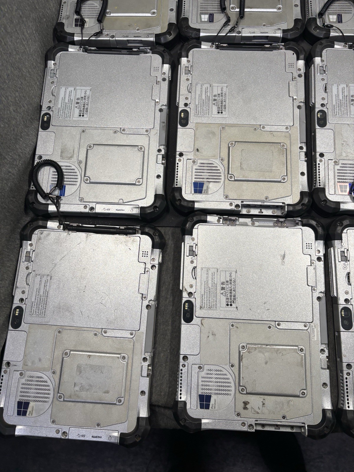 Lot of 12 Panasonic TOUGHPAD FZG1-4 i5-6300U 2.40GHz 8GB RAM 256GB SSD J12098