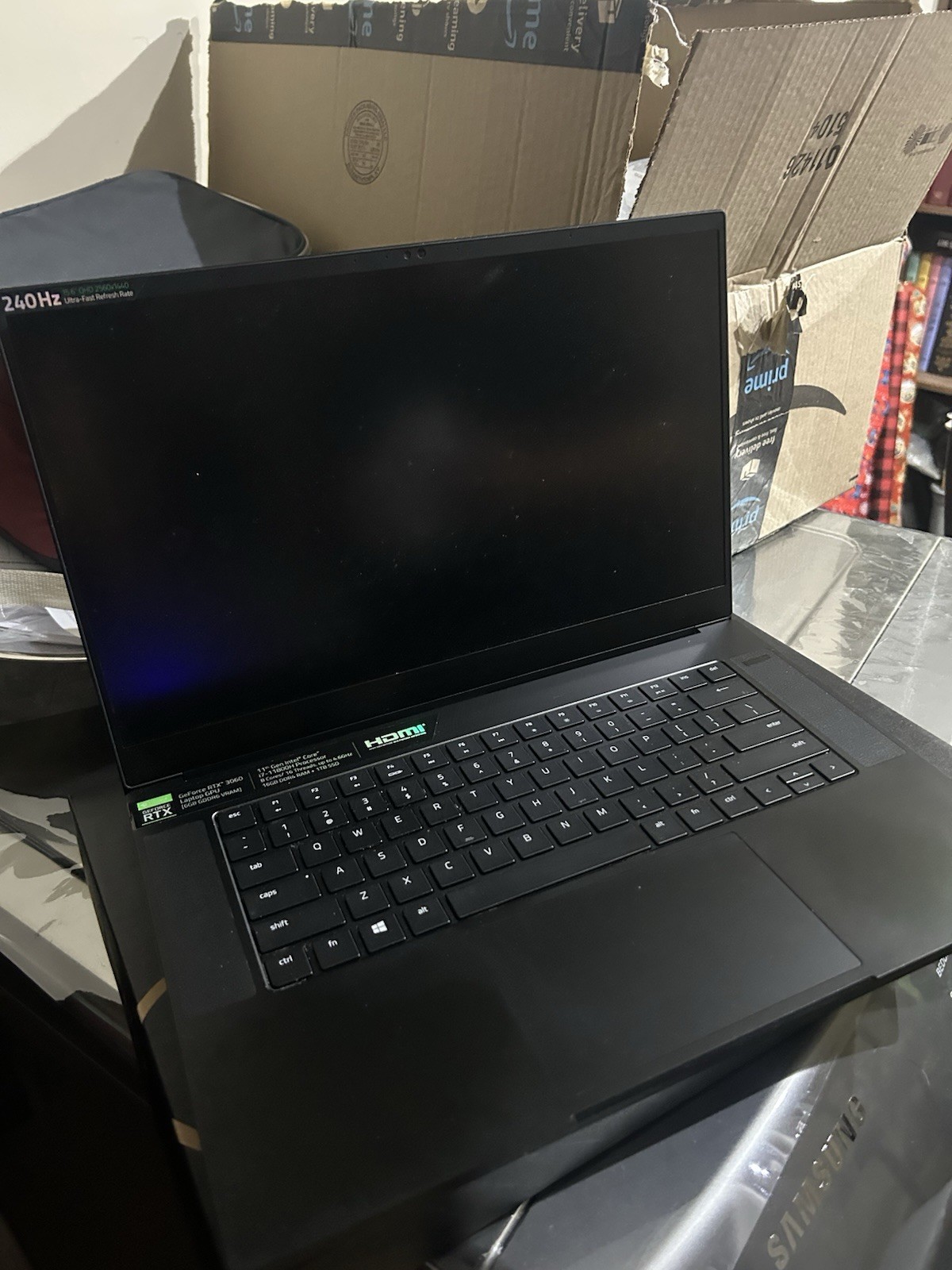Razer Blade 15 2022 RTX 3060, 11th Gen I7, QHD 240Hz Gaming Monitor