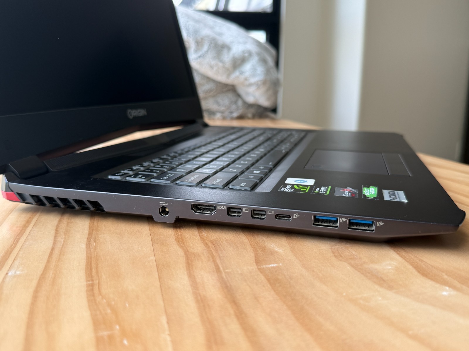 ORIGIN NT17 PRO NOTEBOOK Laptop Computer – i9, 6 Cores, 2.9GHz, 32GB RAM, 6.5TB