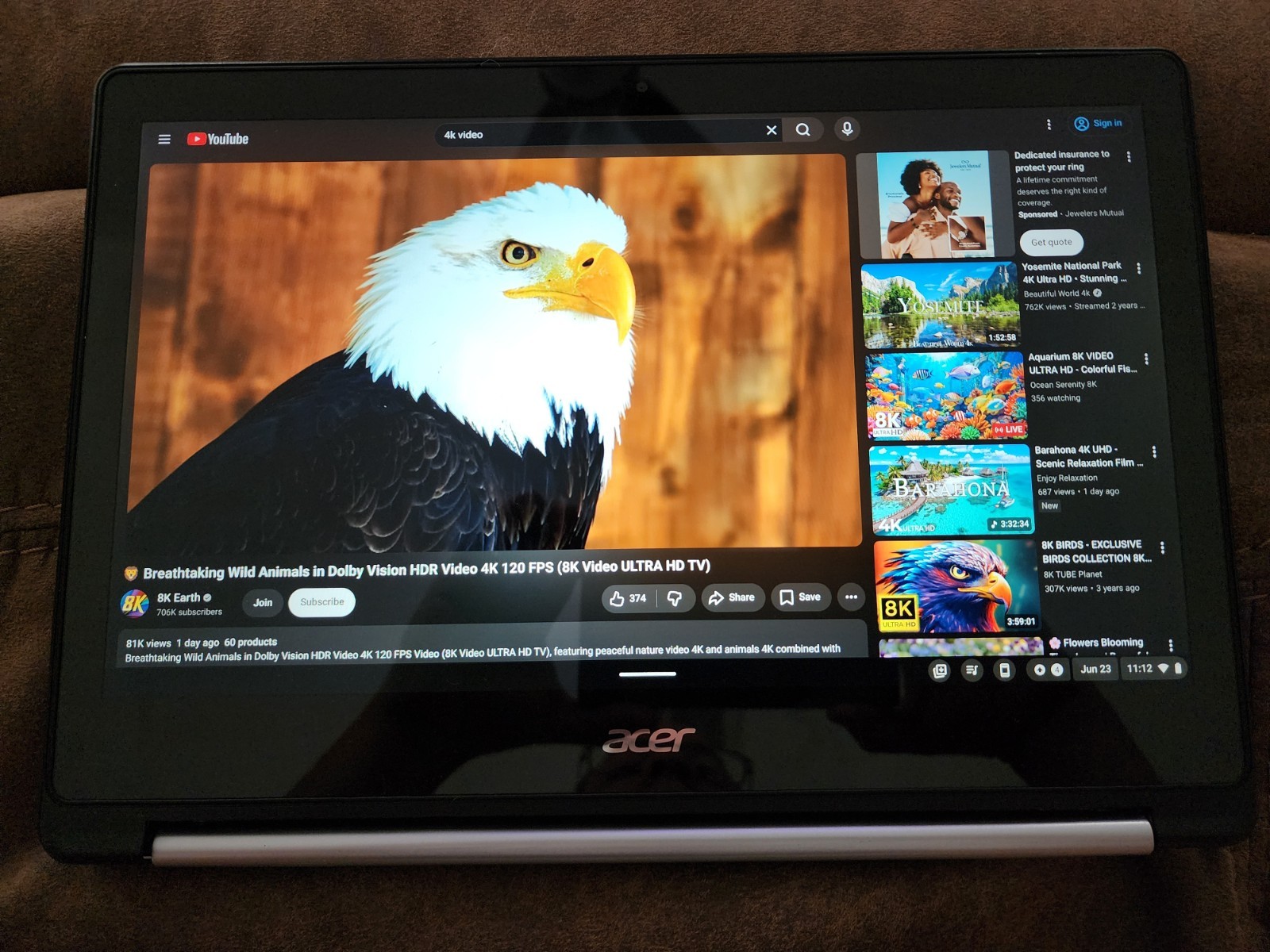 Acer Chromebook 15 N16Q10 15.6″ MT8173 2.1GHz 4GB RAM 2GB SSD