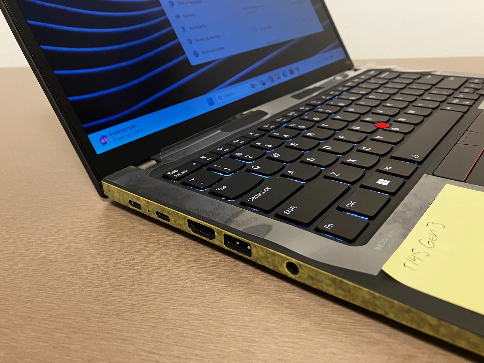 Lenovo ThinkPad T14s (Gen3) i7 with 32GB RAM, 512GB NVME and Win11 pro