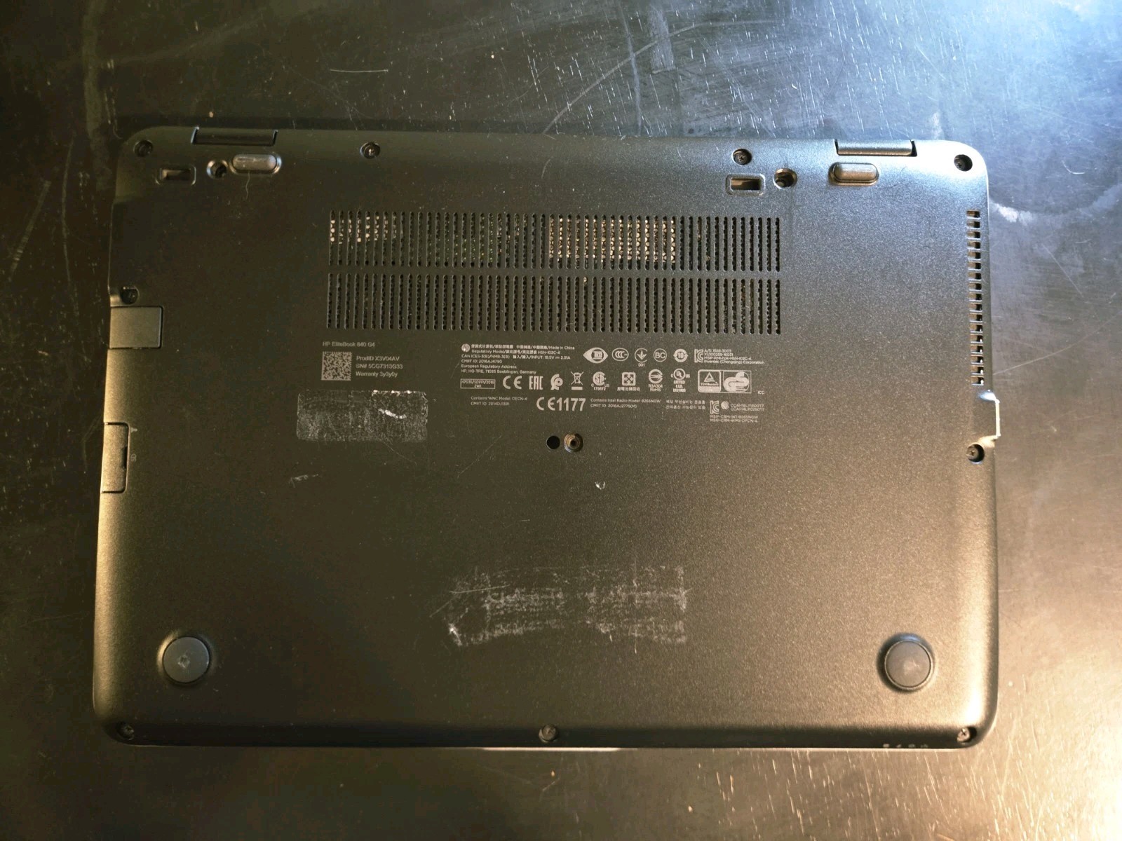 HP EliteBook 840 G4 i7-7600U @ 2.80 No HDD/OS *PARTS*