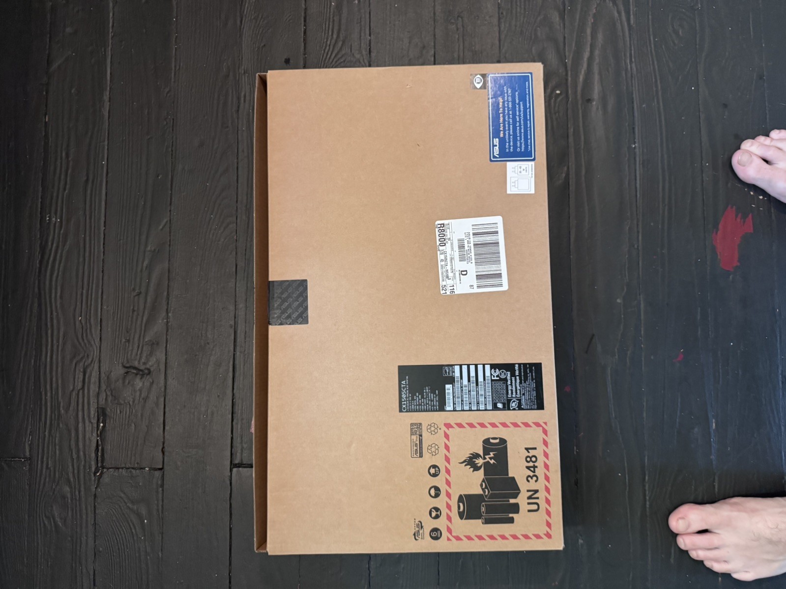 New Open Box Asus Chromebook CX1 15.6-inch Laptop CX1505CTA