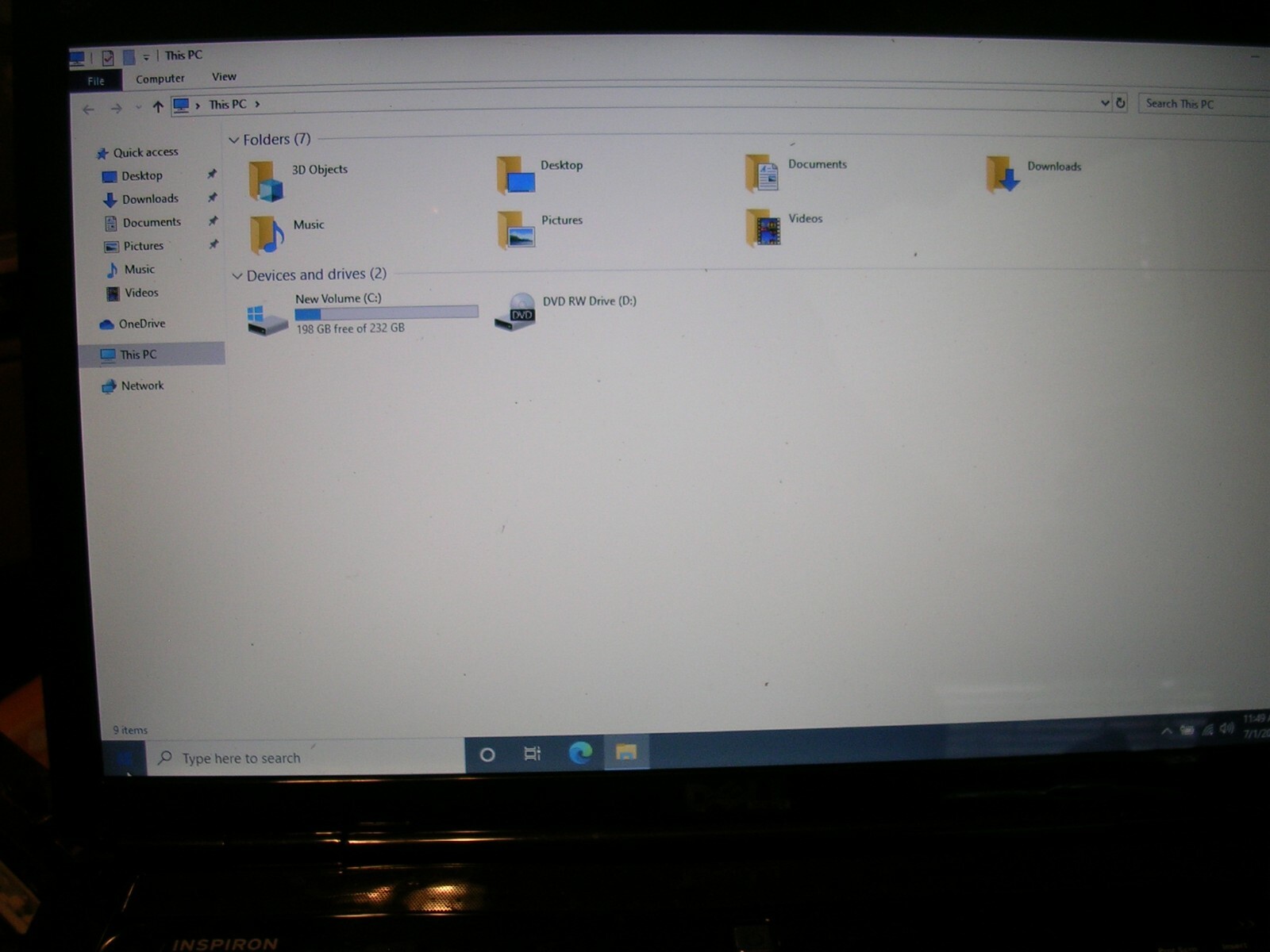 DELL INSPIRON 1545 WITH INTEL CELERON CPU ANGELS BASEBALL 1961 TOP