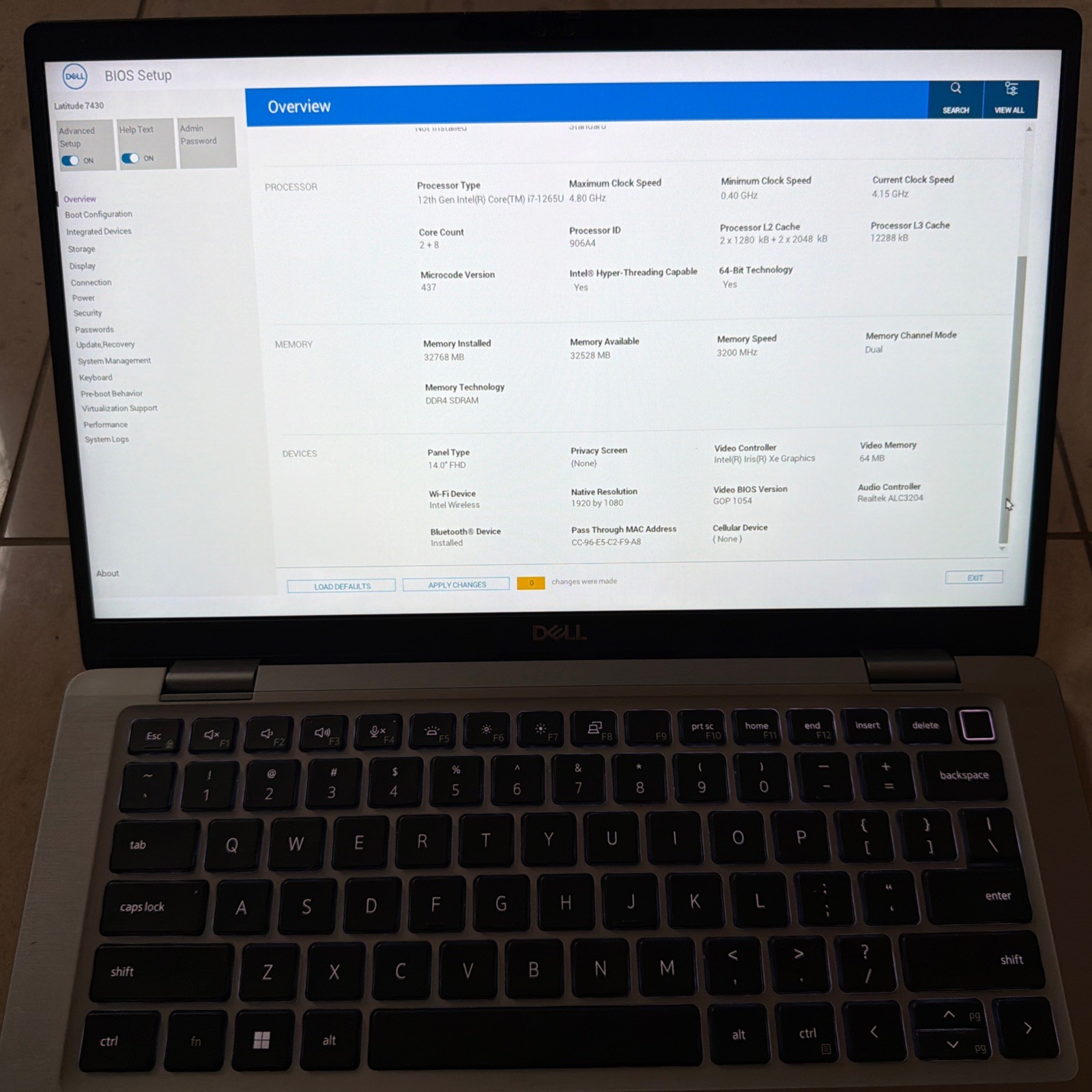 Dell Latitude 7430 Laptop i7-1265U @ 4.8GHZ 16GB RAM 512 SSD | Windows 11 PRO