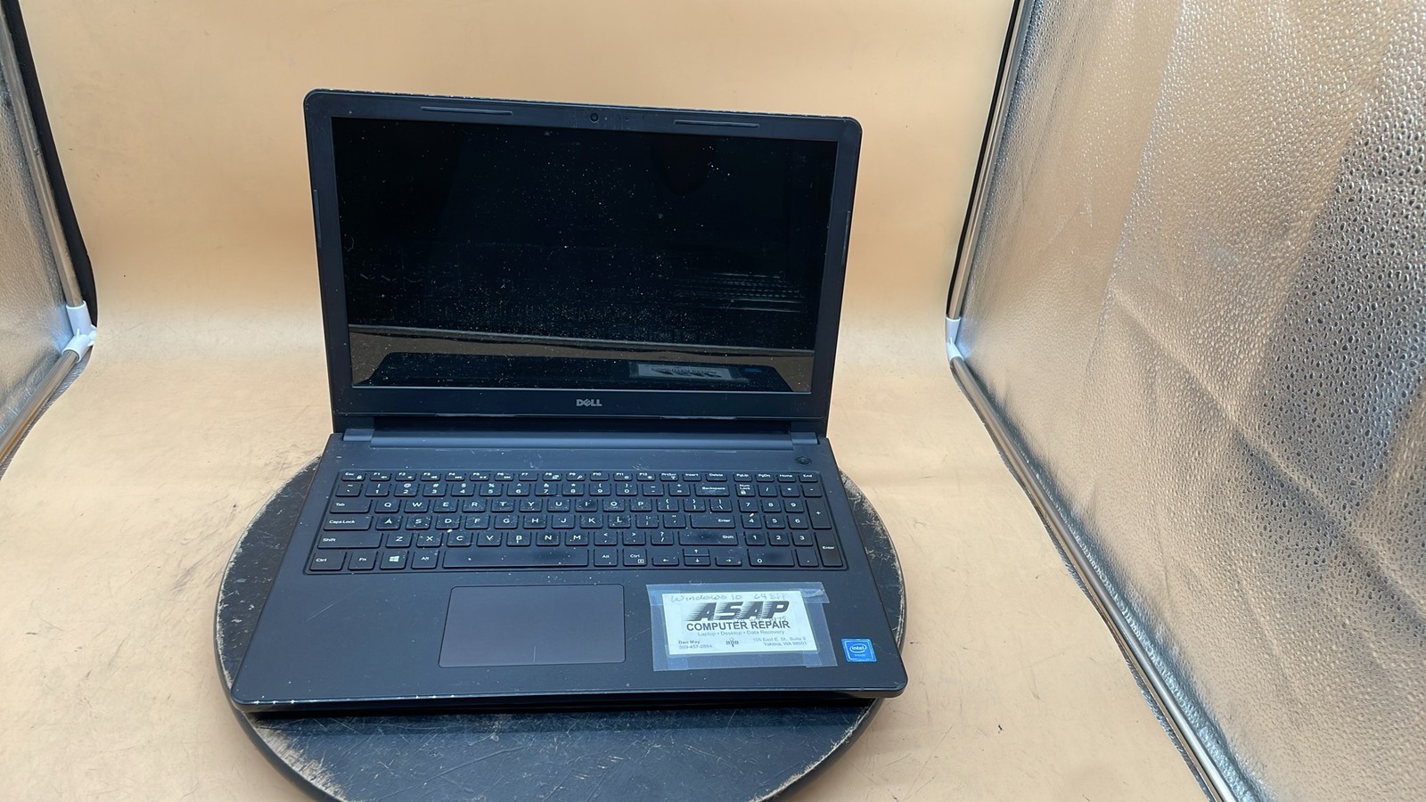 Dell Inspiron 15 3552 Intel Processor 15.6″ Notebook No HDD for Parts/Repair