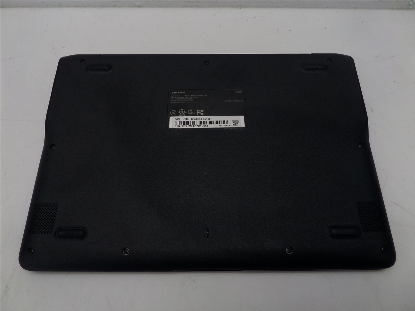 Samsung Chromebook 3 11.6″ XE500C13-K04US 16GB eMMC 4GB RAM N3060 1.6GHz CPU
