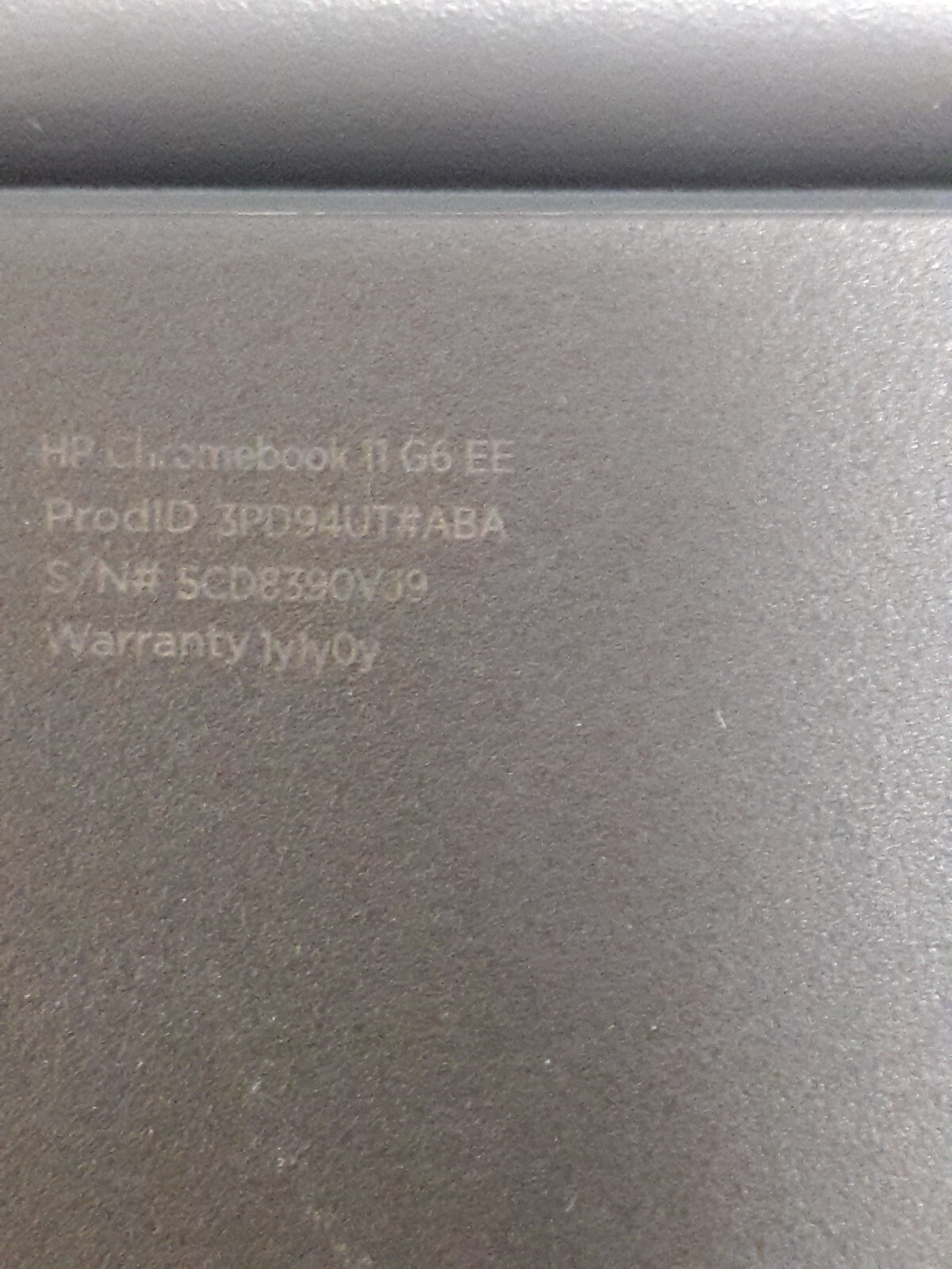 FINAL – HP Chromebook 11A G6 EE 11.6″ AMD A4 4GB RAM 16GB eMMC D-Grade #144