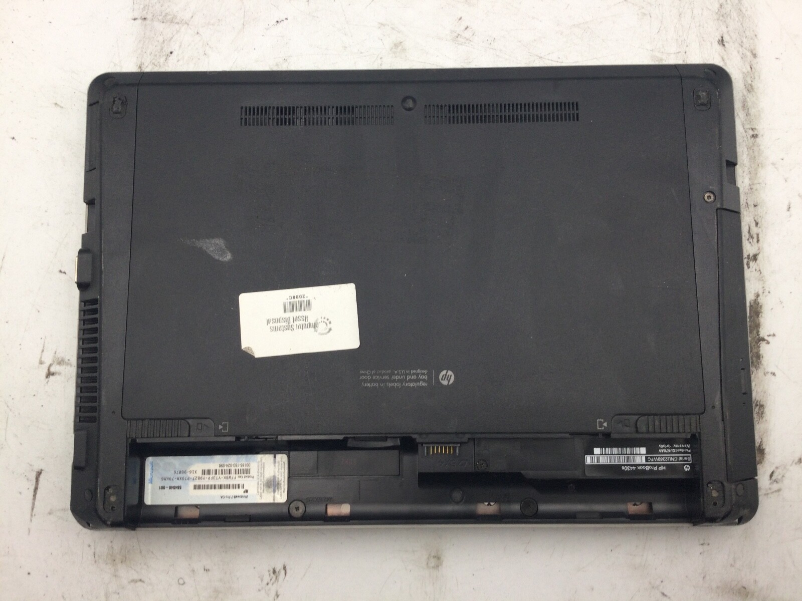 HP PROBOOK 4430s – BOOTS TO BIOS – INTEL I5 2450M – 4GB RAM -READ DESCRIPTION-BB