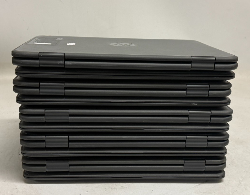 HP Chromebook x360 11 G1 EE 2in1 (N3350 – 4GB RAM – 32GB Storage) – Lot of 10