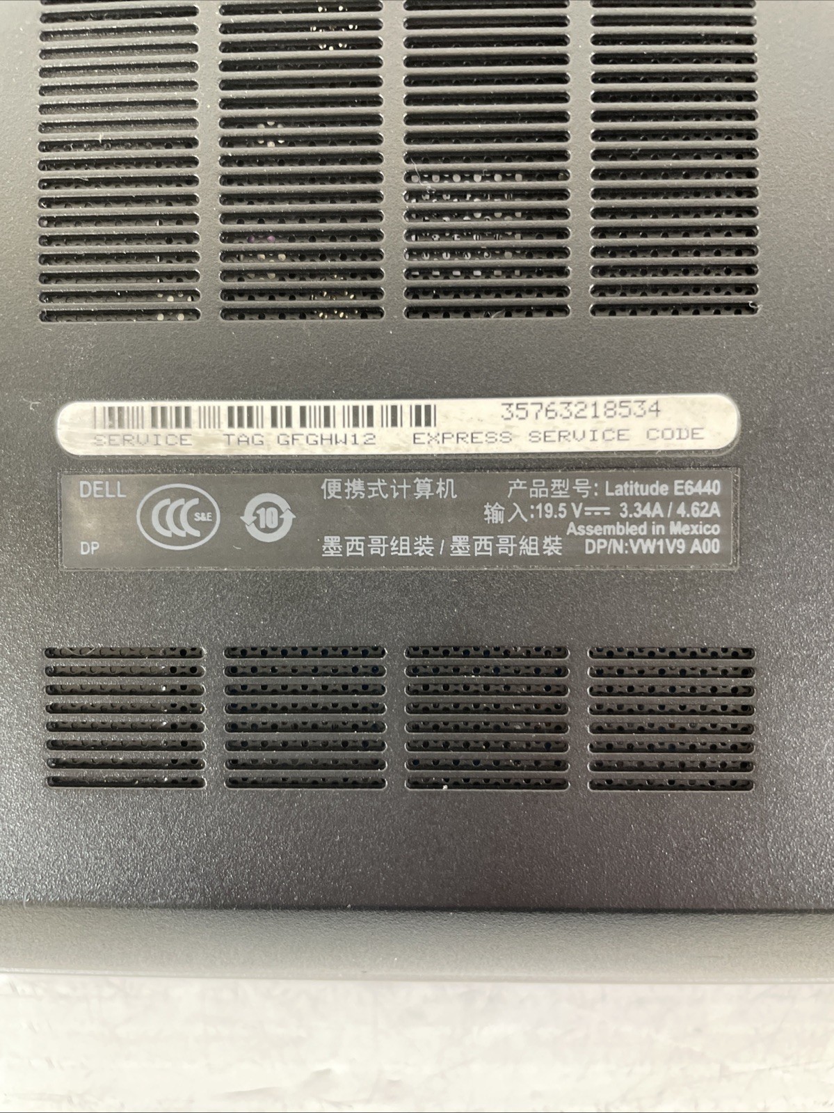 Dell Latitude E6440 Laptop i5-4300M 2.6GHz 8GB RAM 500GB HDD Windows 10