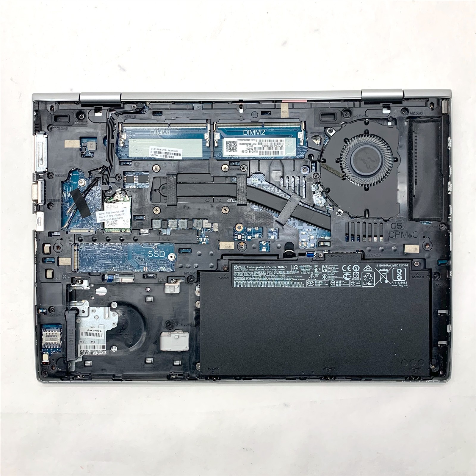 Dell Probook 640 G5 14″ Intel Core i5 8th Gen. No Ram Failed Boot Up For Parts