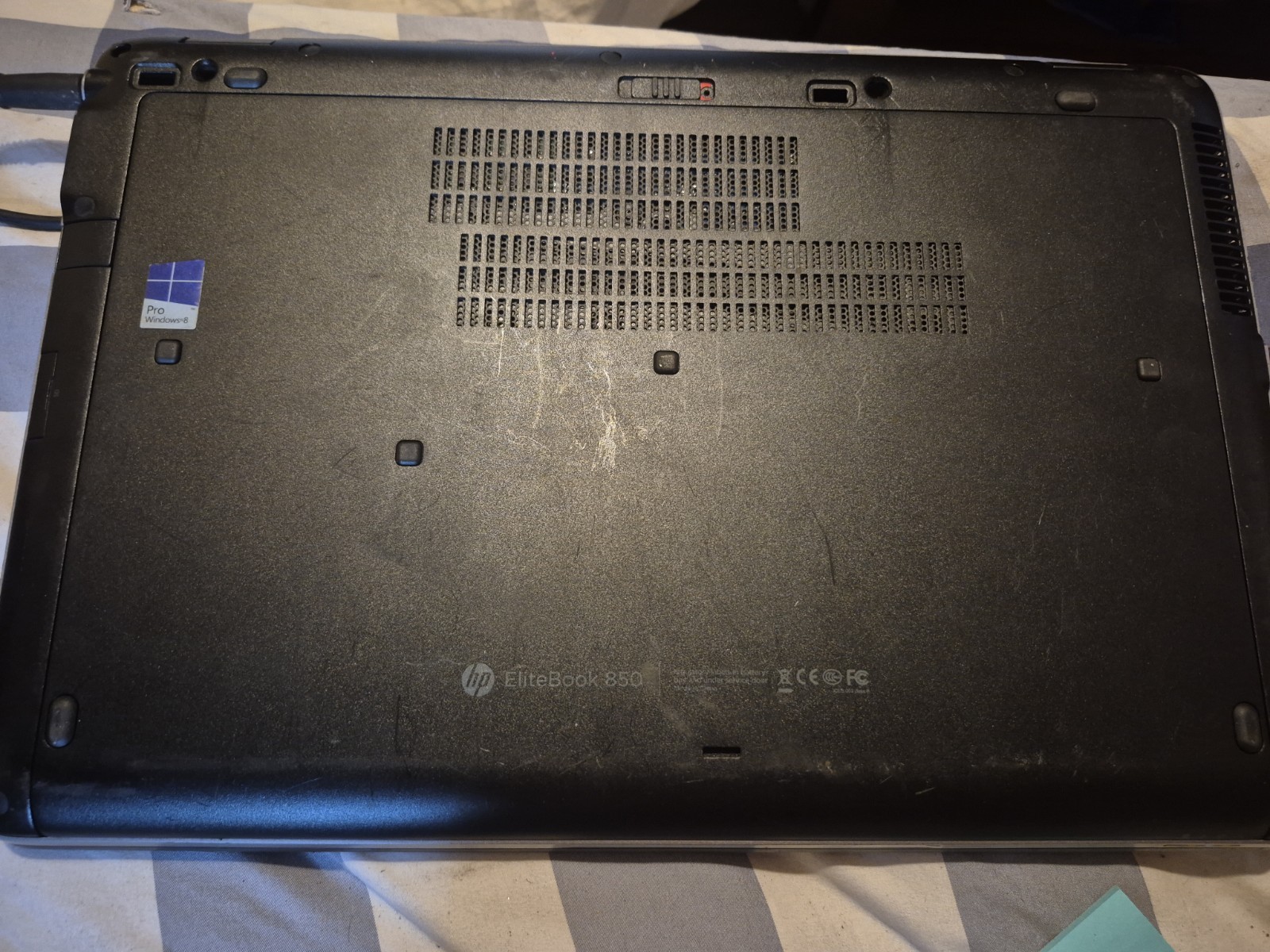 HP EliteBook 850 G1 15″ Core i7-4600U 2.1GHz 8GB RAM NO DRIVE BIOS LOCKED PARTS
