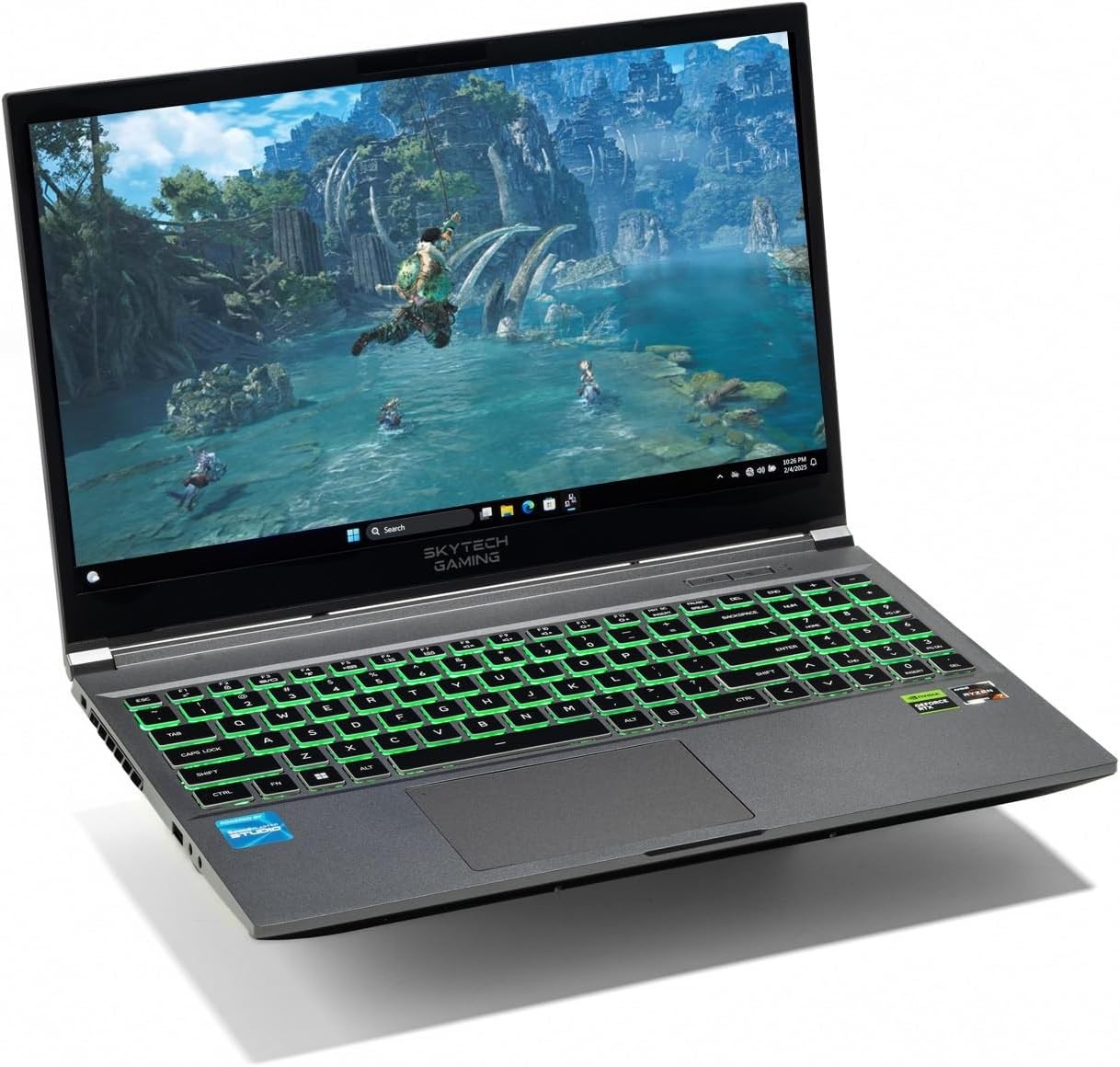 Skytech Gaming Lumi Gaming Laptop: Ryzen 7 7435HS,RTX 4050, 1TB Gen4, 16GB-USED