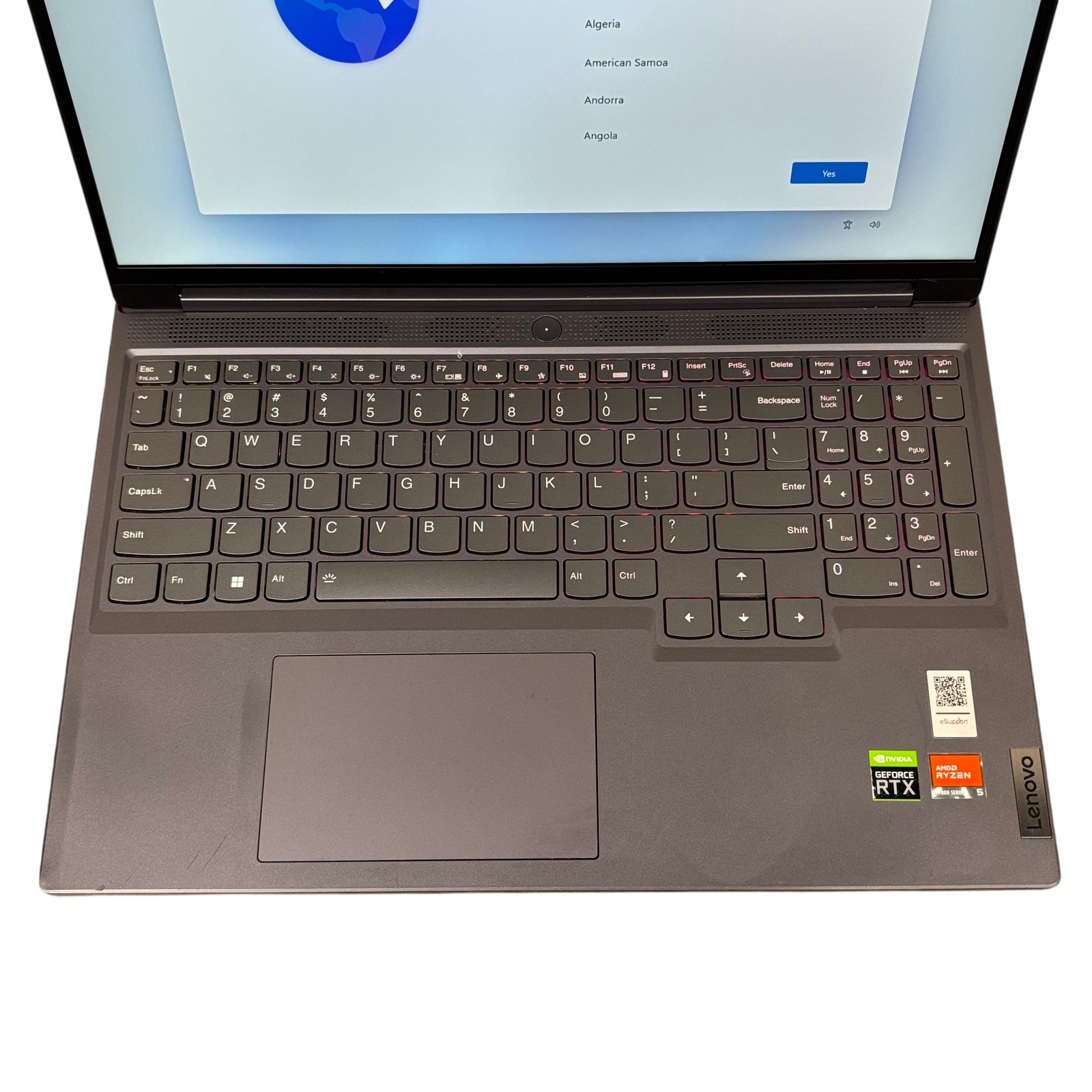 Lenovo Legion Slim 5 16APH8 Ryzen 5 7640HS RTX 4060 16GB RAM 512GB SSD 16″