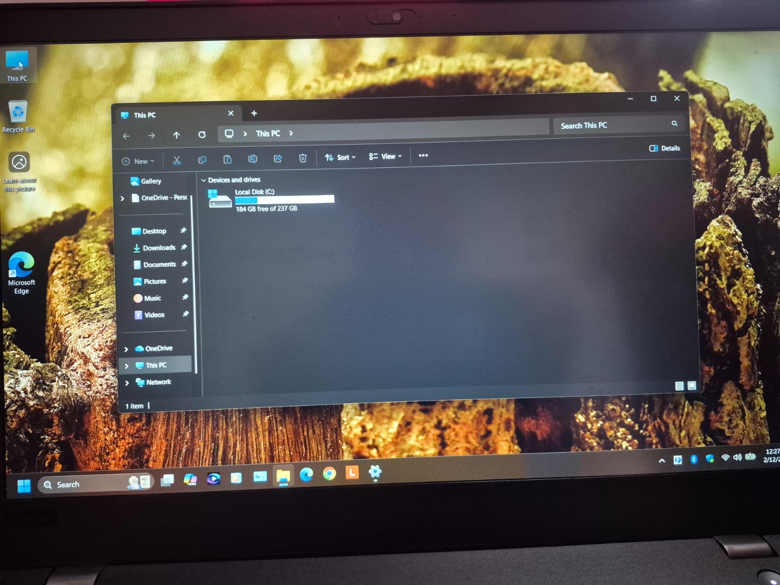 LENOVO THINKPAD T580 LAPTOP i5-8350U 12GB RAM 256GB NVMe WIN 11+ OFFICE 2021