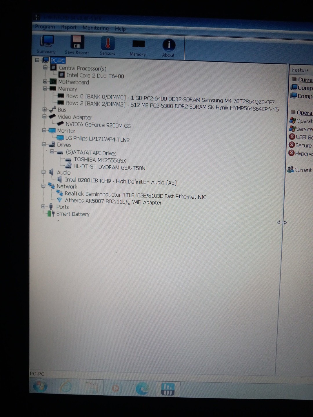 Compaq Presario CQ57 CQ57-339WM Intel Celeron B800 Laptop NO POWER CORD