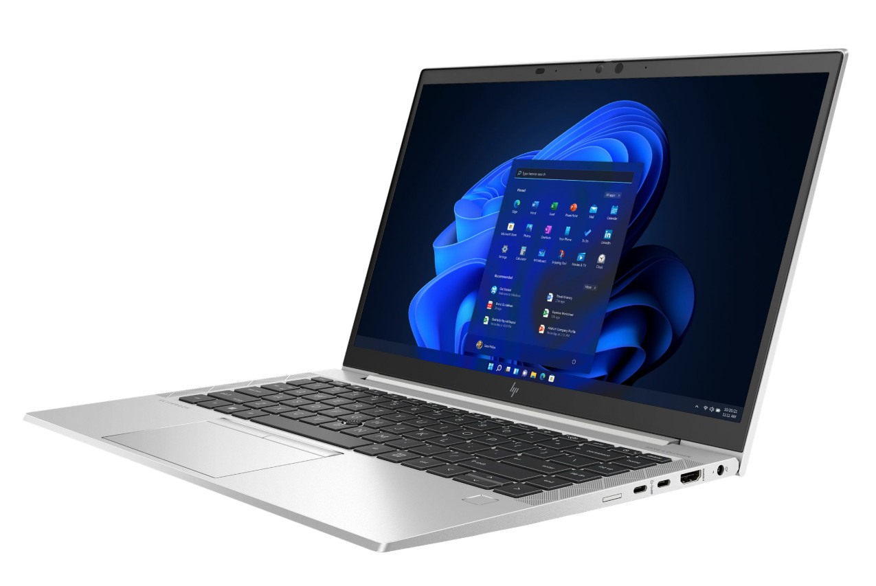 HP Elitebook 845 G8 15.6″ 8GB, i5-1035G1CPU, 256GB SSD,Silver (USED W/AC ADPR )