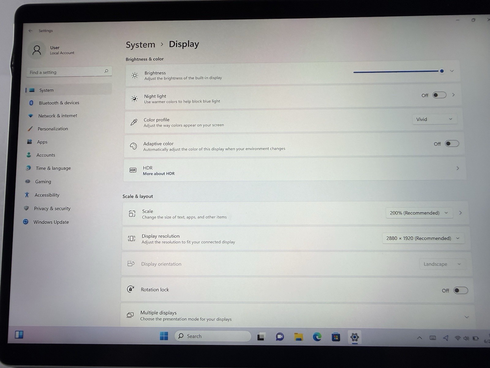 Microsoft Surface Pro 8 (1982) i5-1145G7 – 16GB RAM – 256GB 120Hz – Win 11 Pro