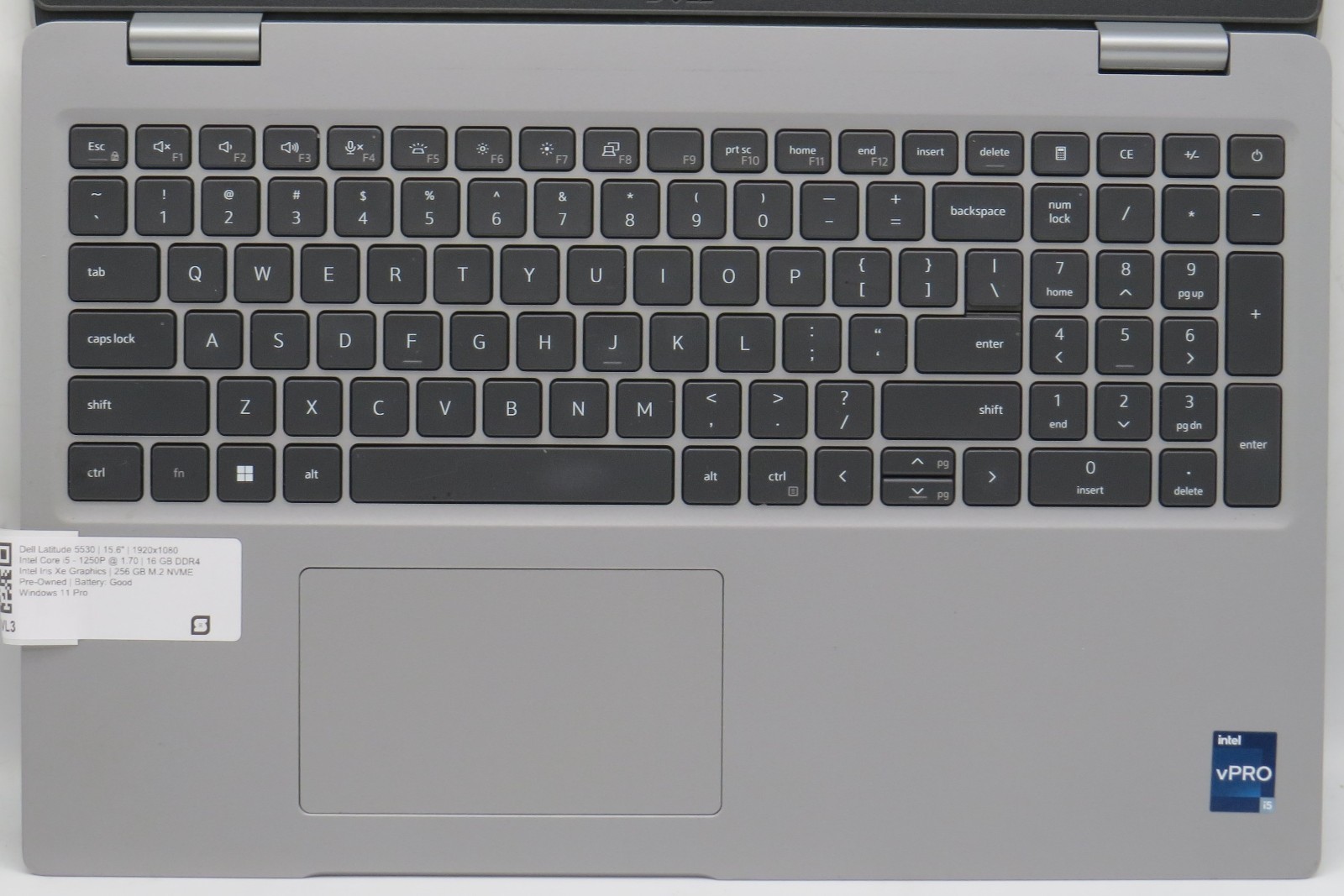 Dell Latitude 5530 | i5-1250P @ 1.70GHz | 16GB DDR4 | 256GB NVME | Win11 Pro