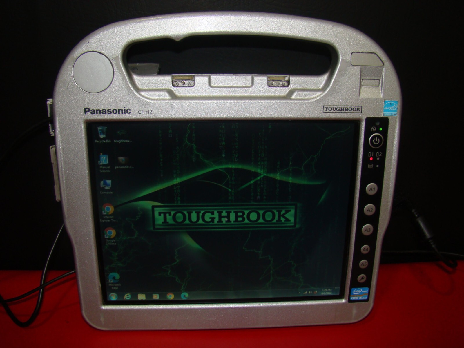 Panasonic CF-H2 i5 1.80GHz Win7 Touchscreen WIFI BlueTooth CF-H2FRJHK1M Tablet
