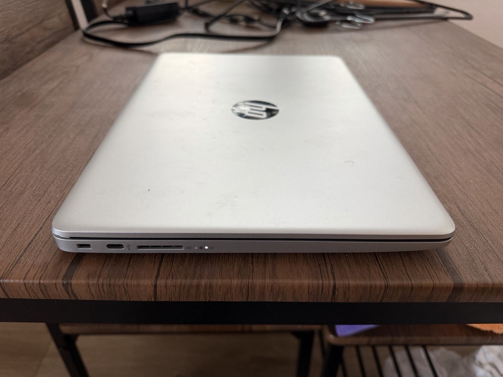 HP Silver 14″ Laptop AMD Ryzen, Windows 11, Radeon Graphics, USB-C, HDMI