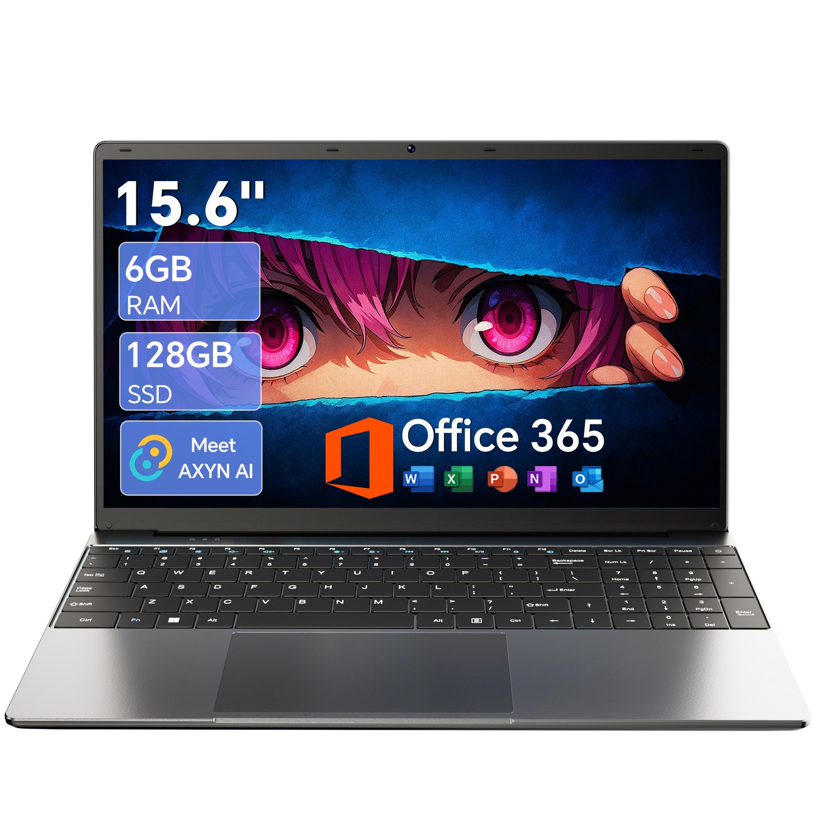 2026 SGIN Laptop Notebook 15.6 Intel J4105 Processor Up to 4GB RAM 128GB SSD