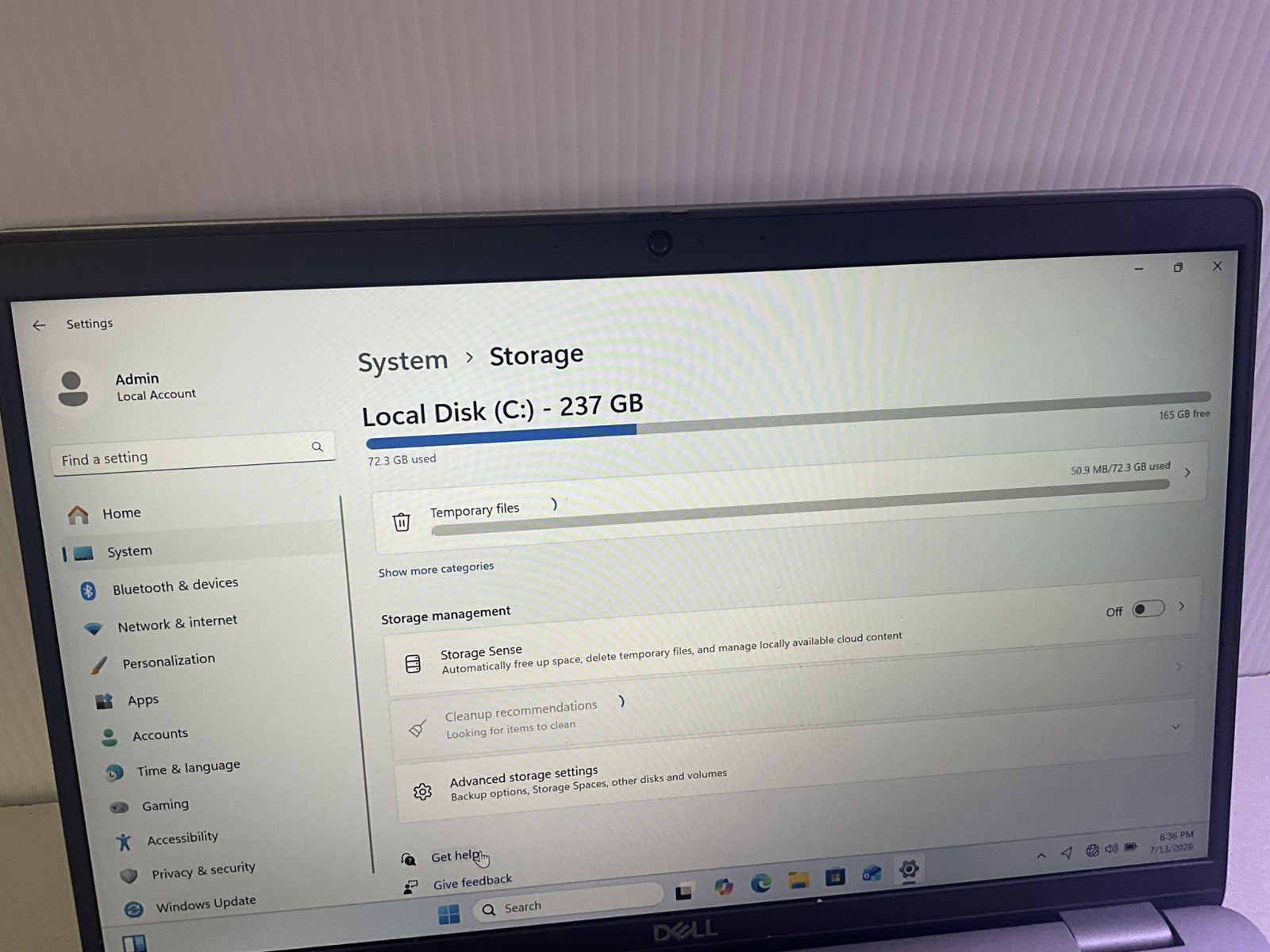 Dell Latitude 5450 14″ Core Ultra 5 135U 2.1GHz 16GB RAM 256GB SSD#11