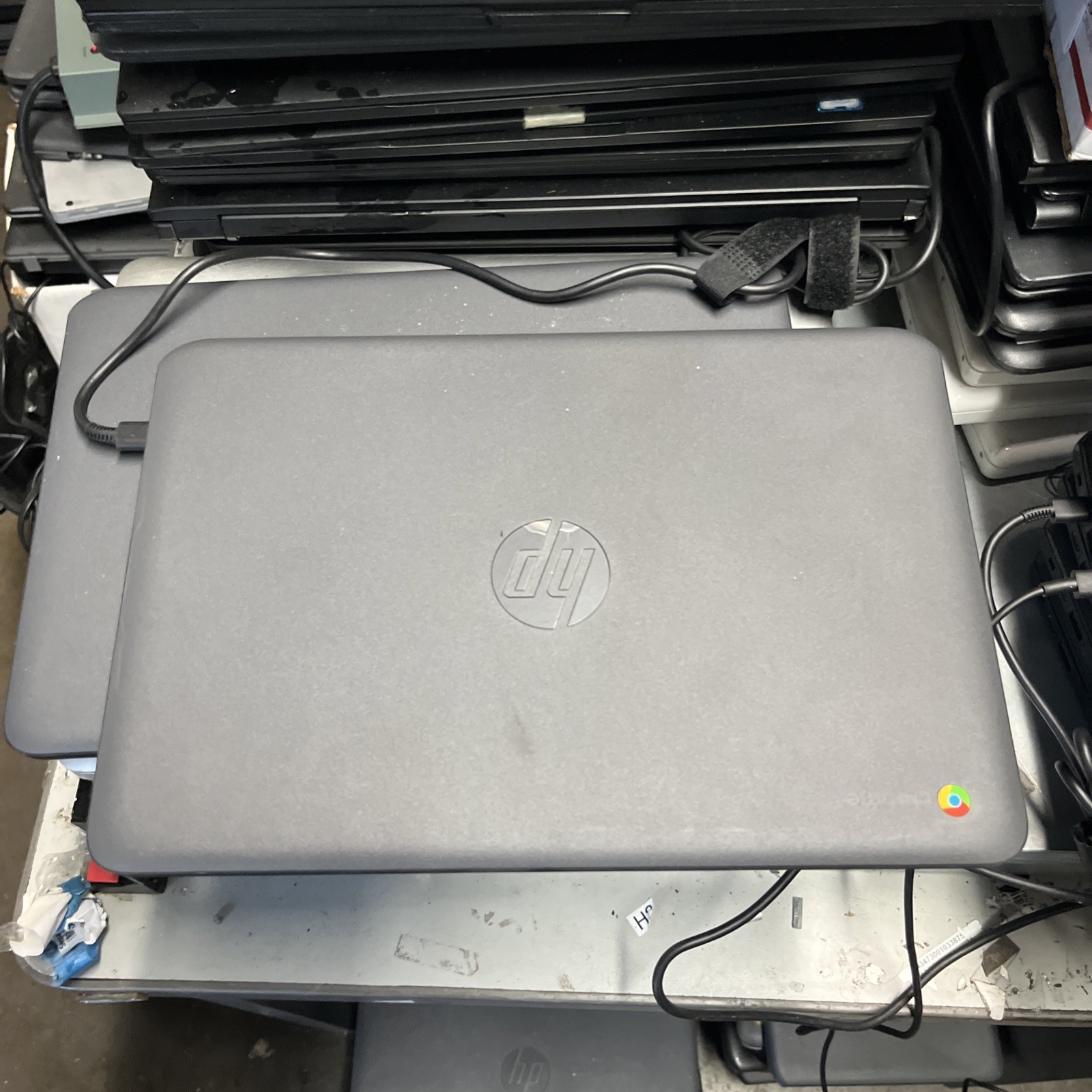 Lot of 10 HP Chromebook 11 G6 EE 11.6″ 4GB RAM 16GB HD Excellent Batt HP Adapter