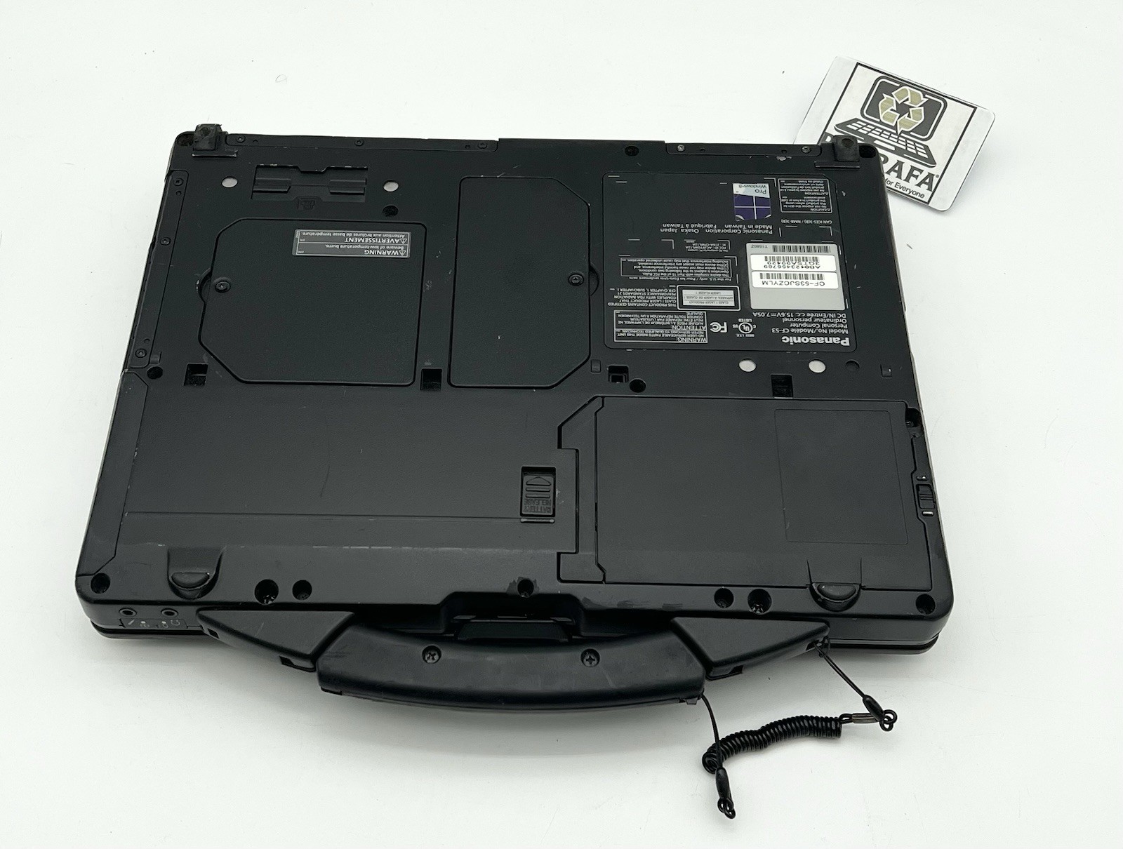 Panasonic Toughbook CF-53 i5-3340M 2.7GHz 16GB Ram, 500GB SSD, TOUCH