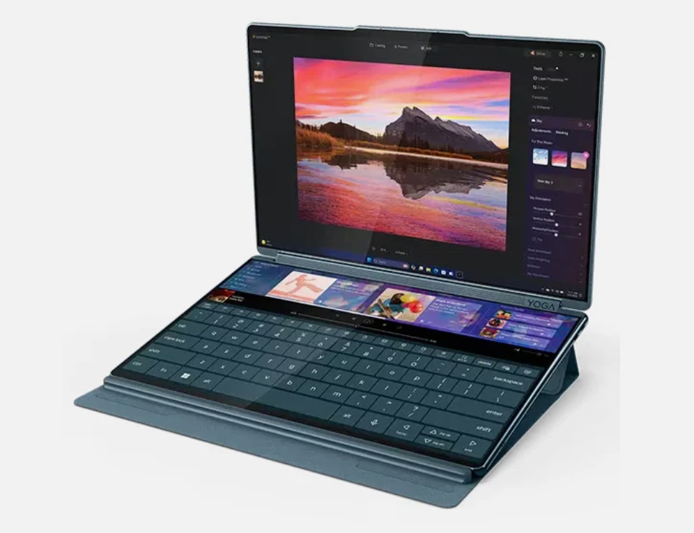 2025 Lenovo Yoga Book 9i 2-in-1 14″ DUAL OLED Touch Ultra 7 255H 32GB 1TB KB 2Yr