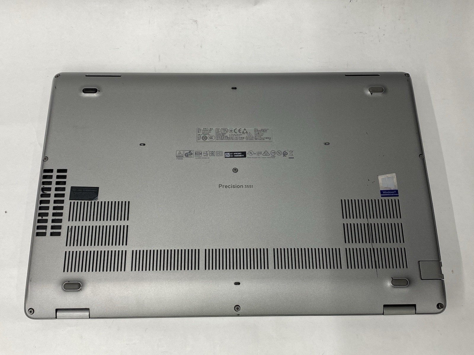 Lot of (4) Dell Precision 3551 – FHD – i7-10850H – No RAM/SSD/OS – READ