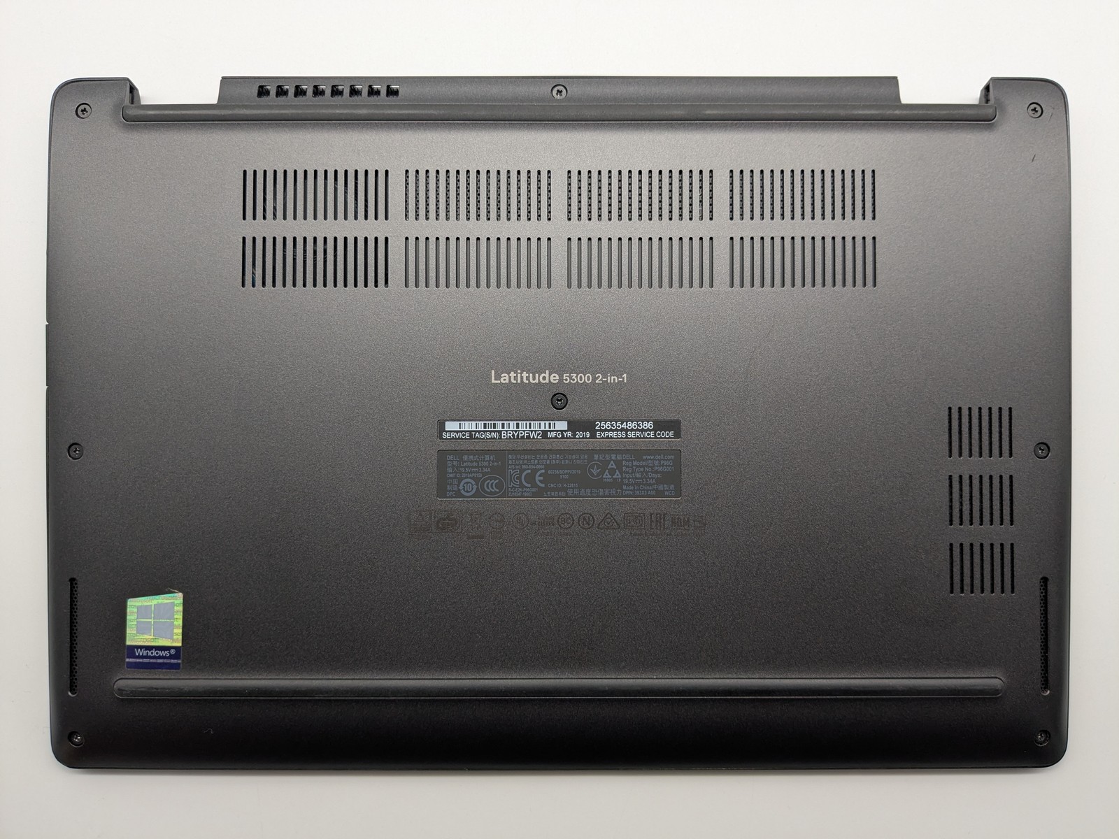 Dell Latitude 5300 I5-8265U Backlit Motherboard Palmrest *READ*