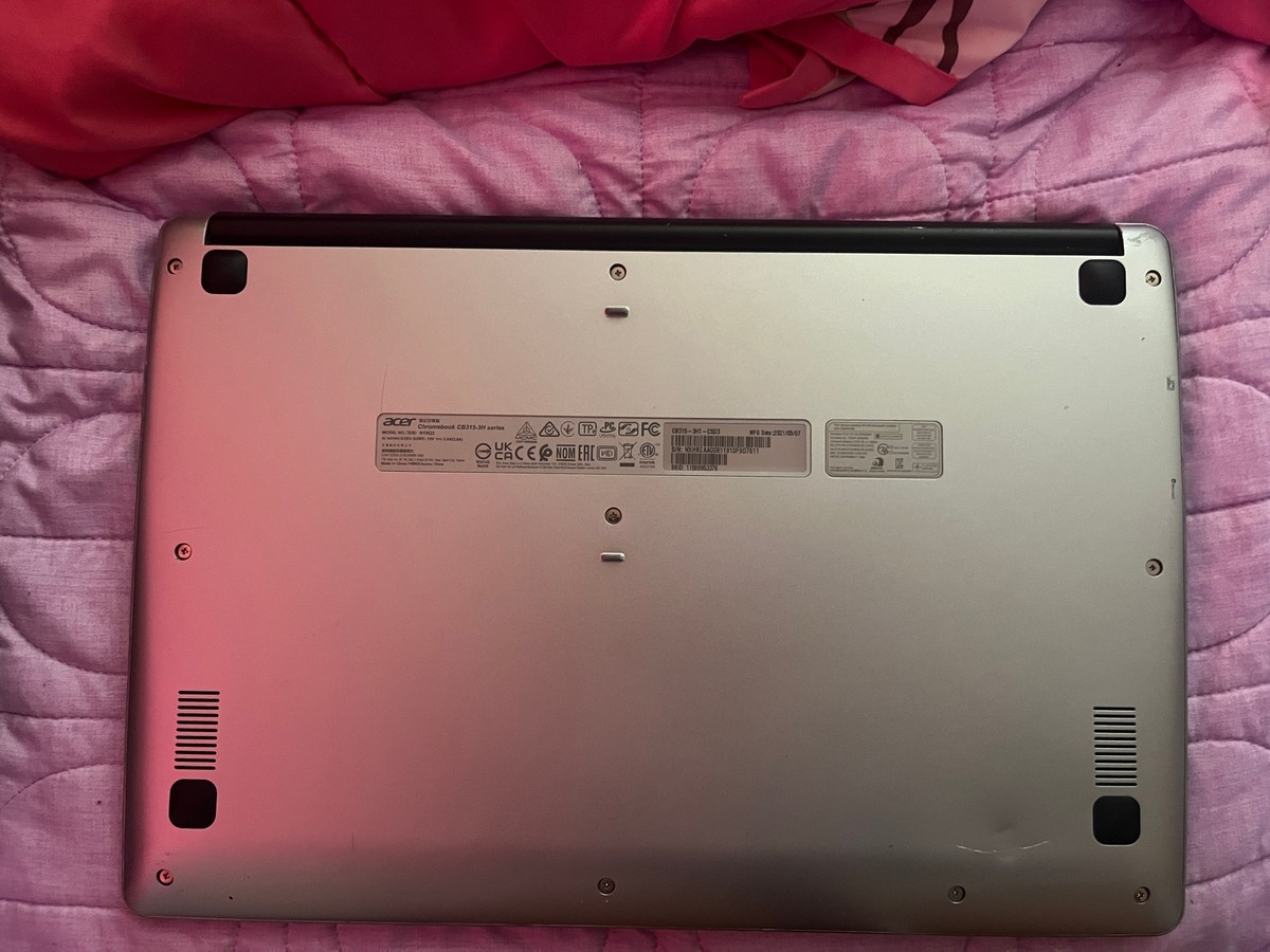 Acer Chromebook 315 with Case