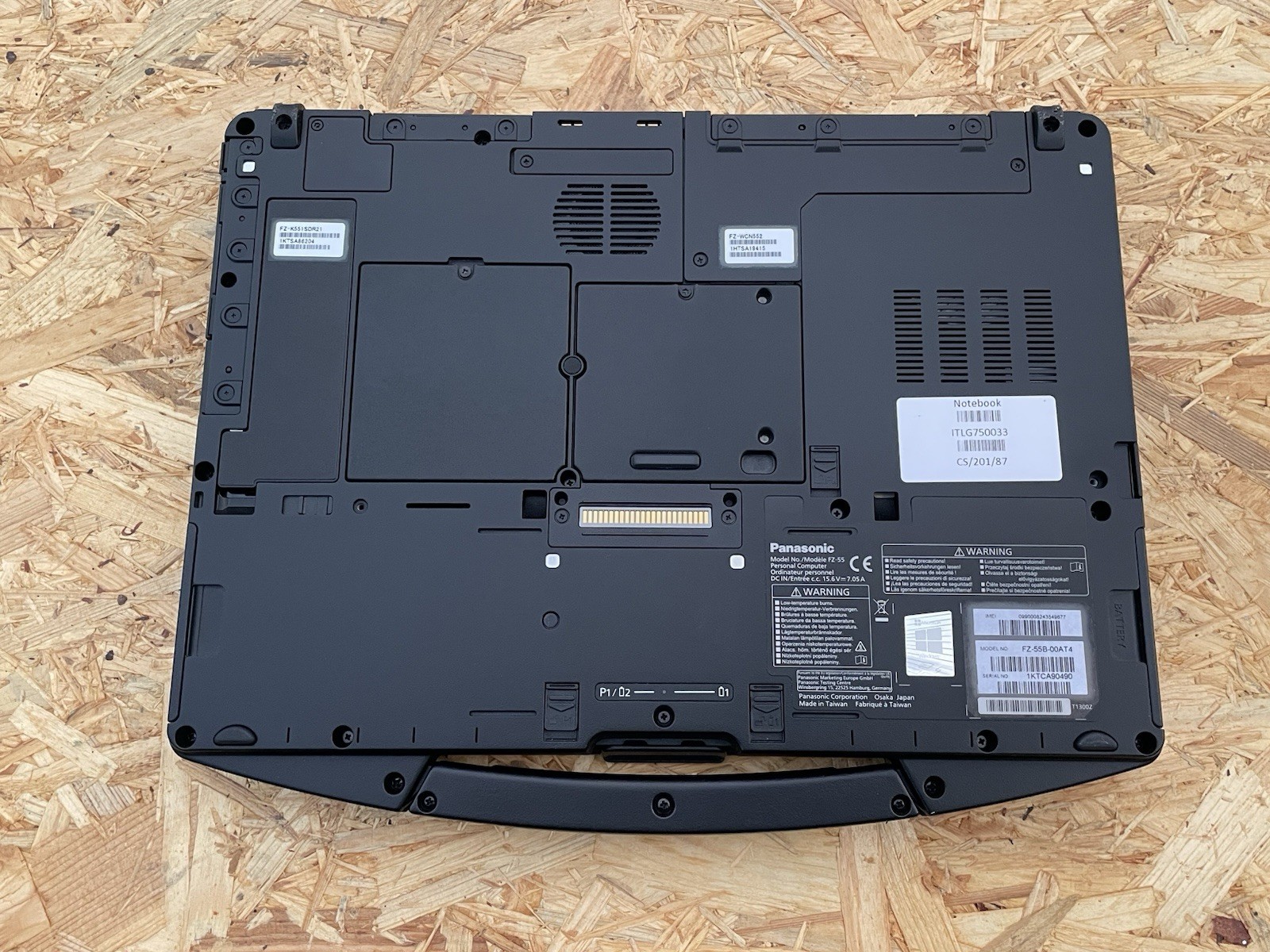 Panasonic FZ-55 MK1,14″FHD,i5-8365,4.1GHz,16GB,512GB,LAN,RS-232,LTE,Win11,DEMO