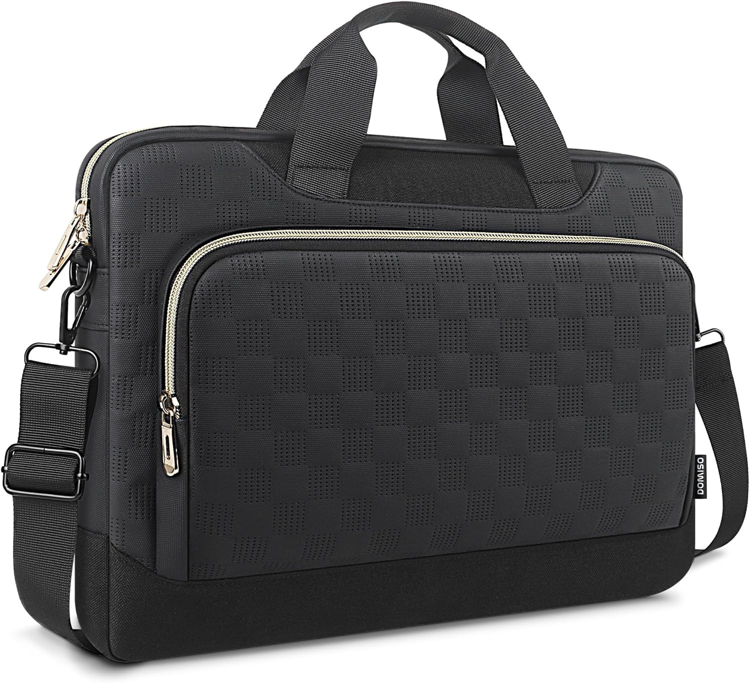 Waterproof Messenger Shoulder Bag for 17-17.3 Inch Laptops, Business Briefcase B